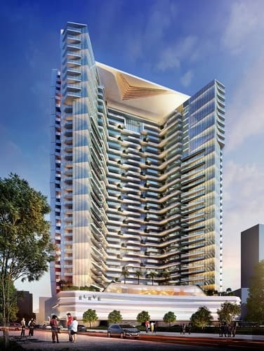 Eleve by Deyaar Development, Downtown Jebel Ali. Render supplied by developer.