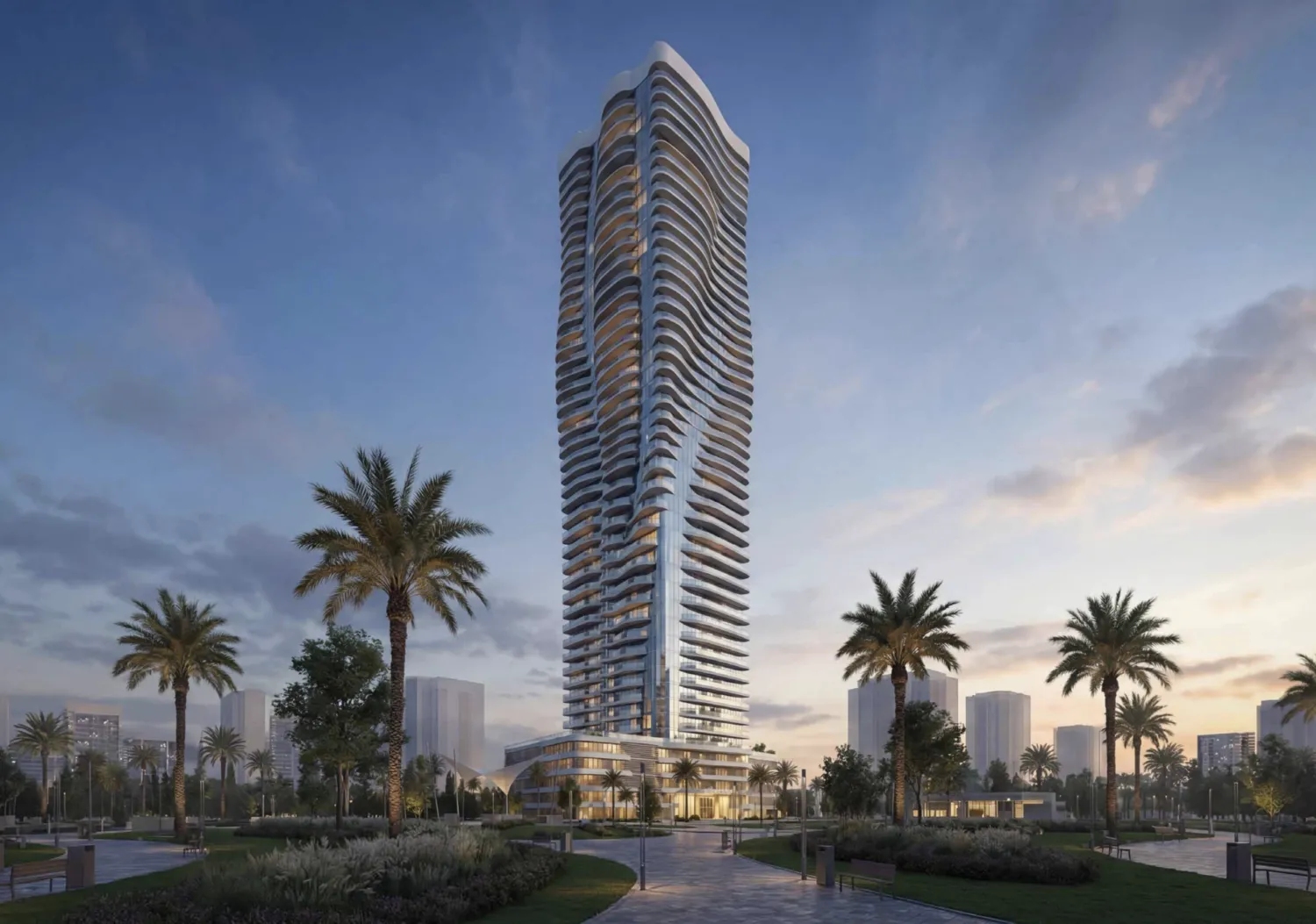Radiant Waves by Radiant, Reem Island. Render supplied by developer.
