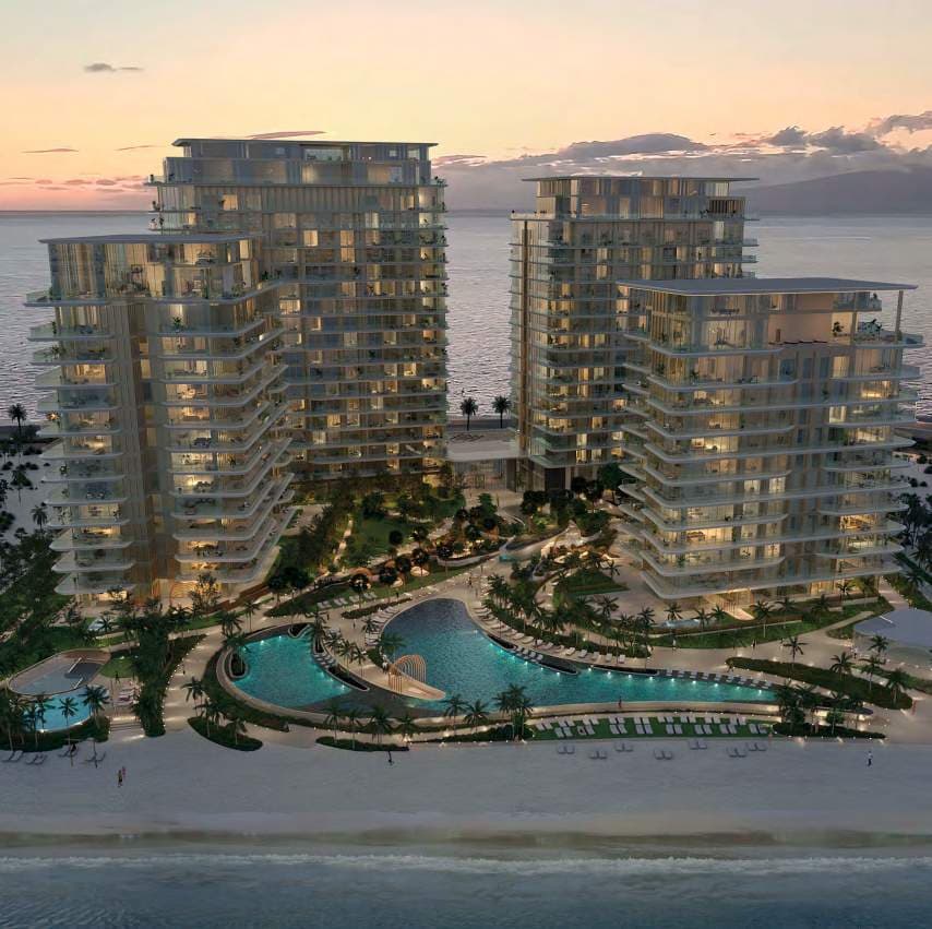 Serenia Living by Palma Holding, Palm Jumeirah. Render supplied by developer.