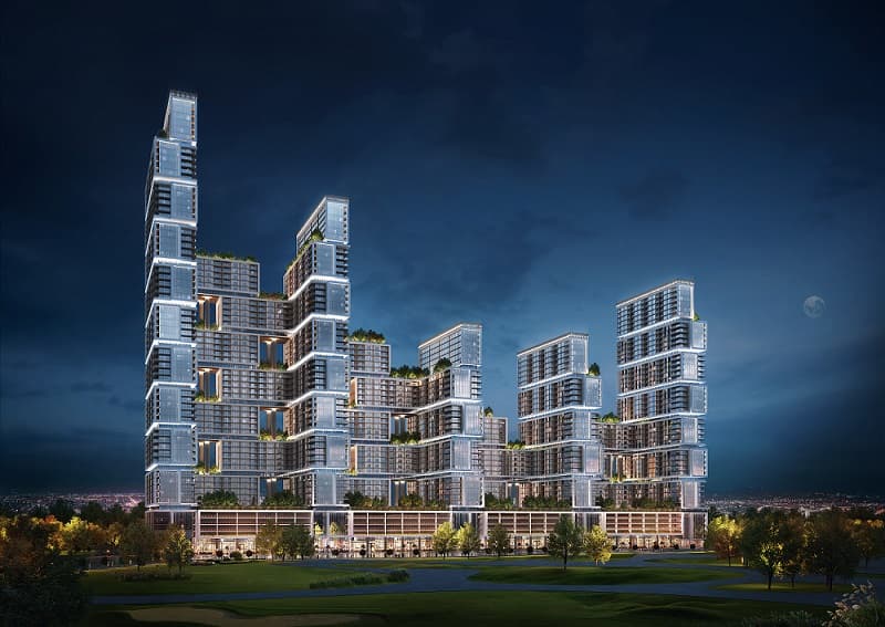 Sobha One by Sobha, Ras Al Khor. Render supplied by developer.