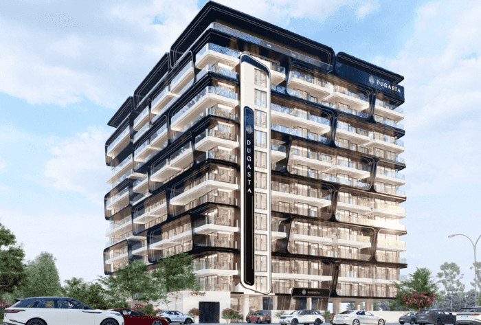 Terra Tower by Dugasta, Dubailand Residence Complex. Render supplied by developer.