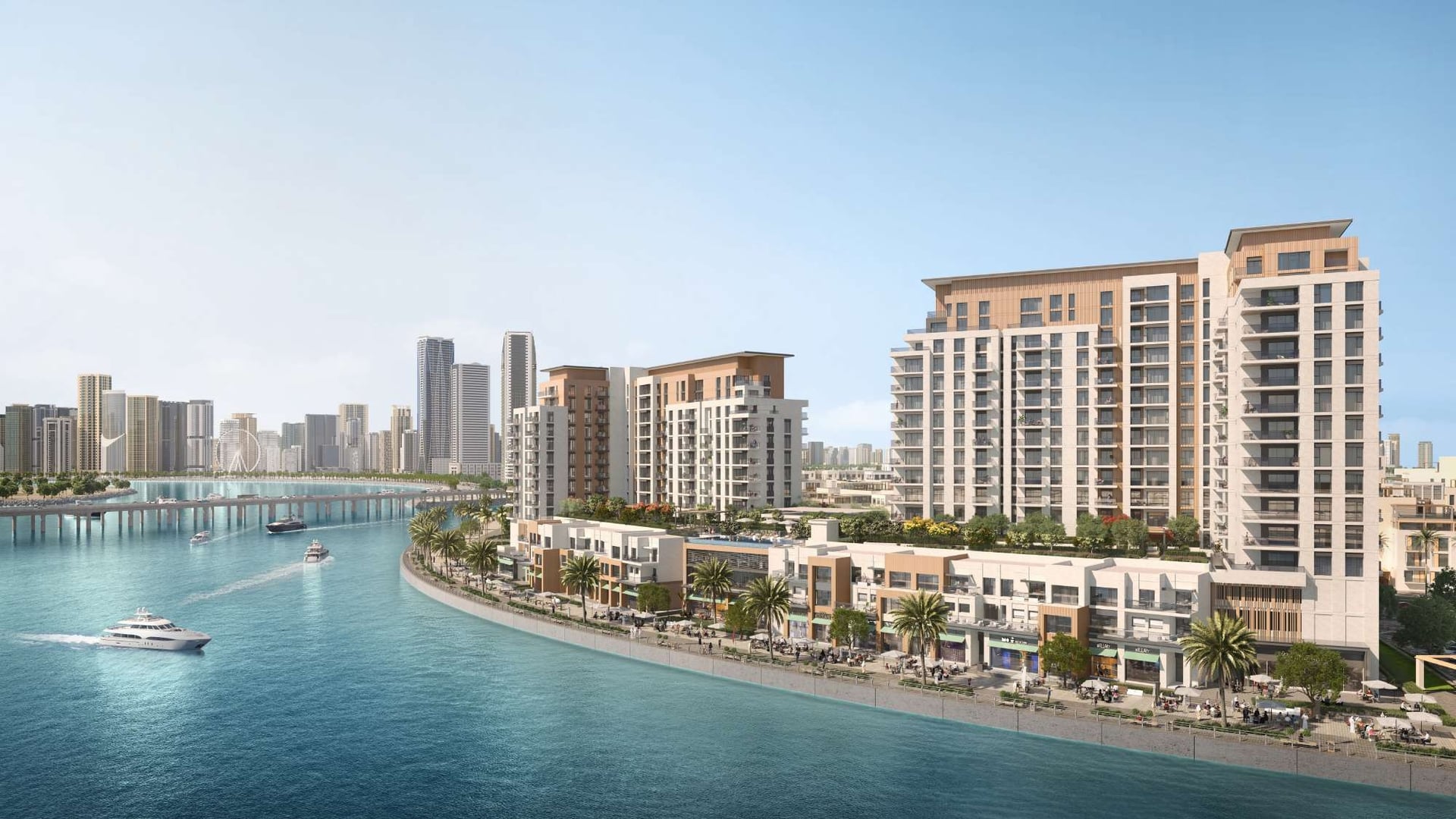 Topaz Residences by Eagle Hills, Maryam Island. Render supplied by developer.