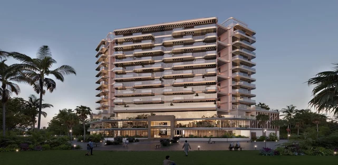 Dreamlife Residences by Nova Power Real Estate, Dubai Islands. Render supplied by developer.