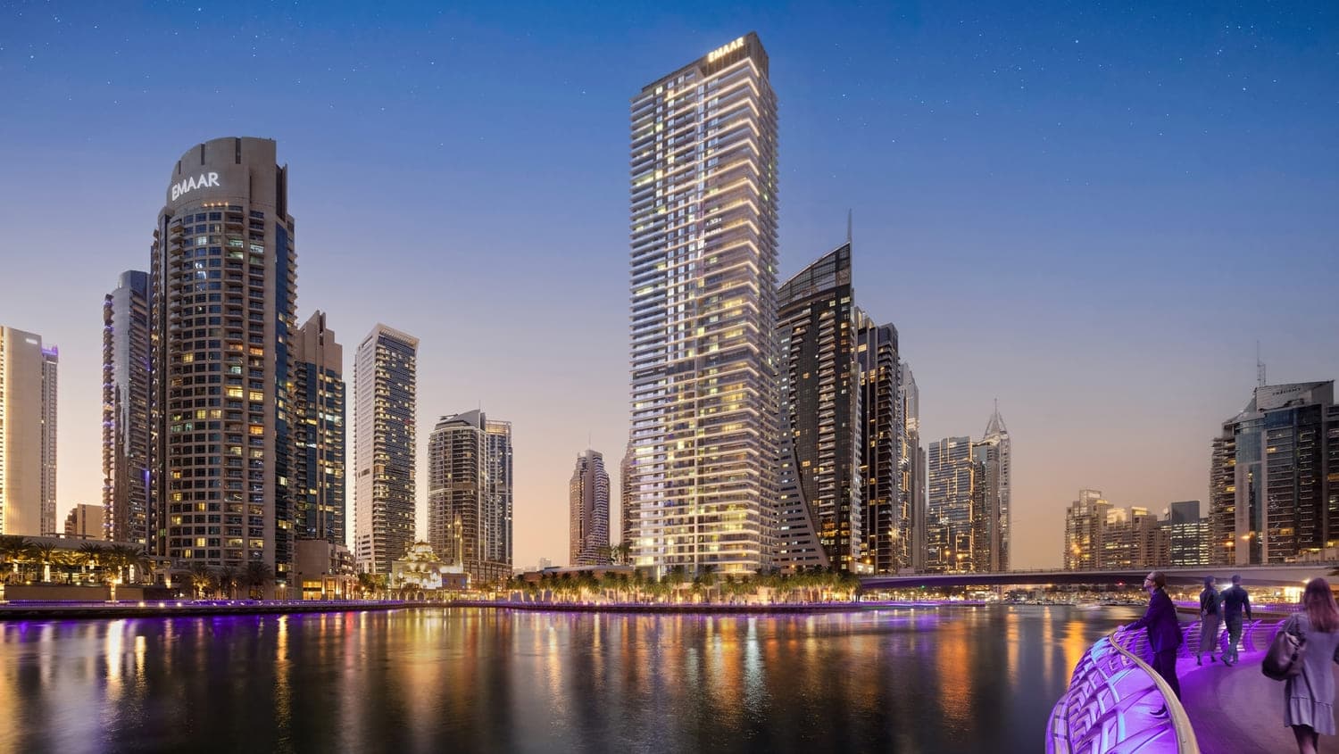Marina Shores by Emaar, Jumeirah Beach Residence (JBR). Render supplied by developer.