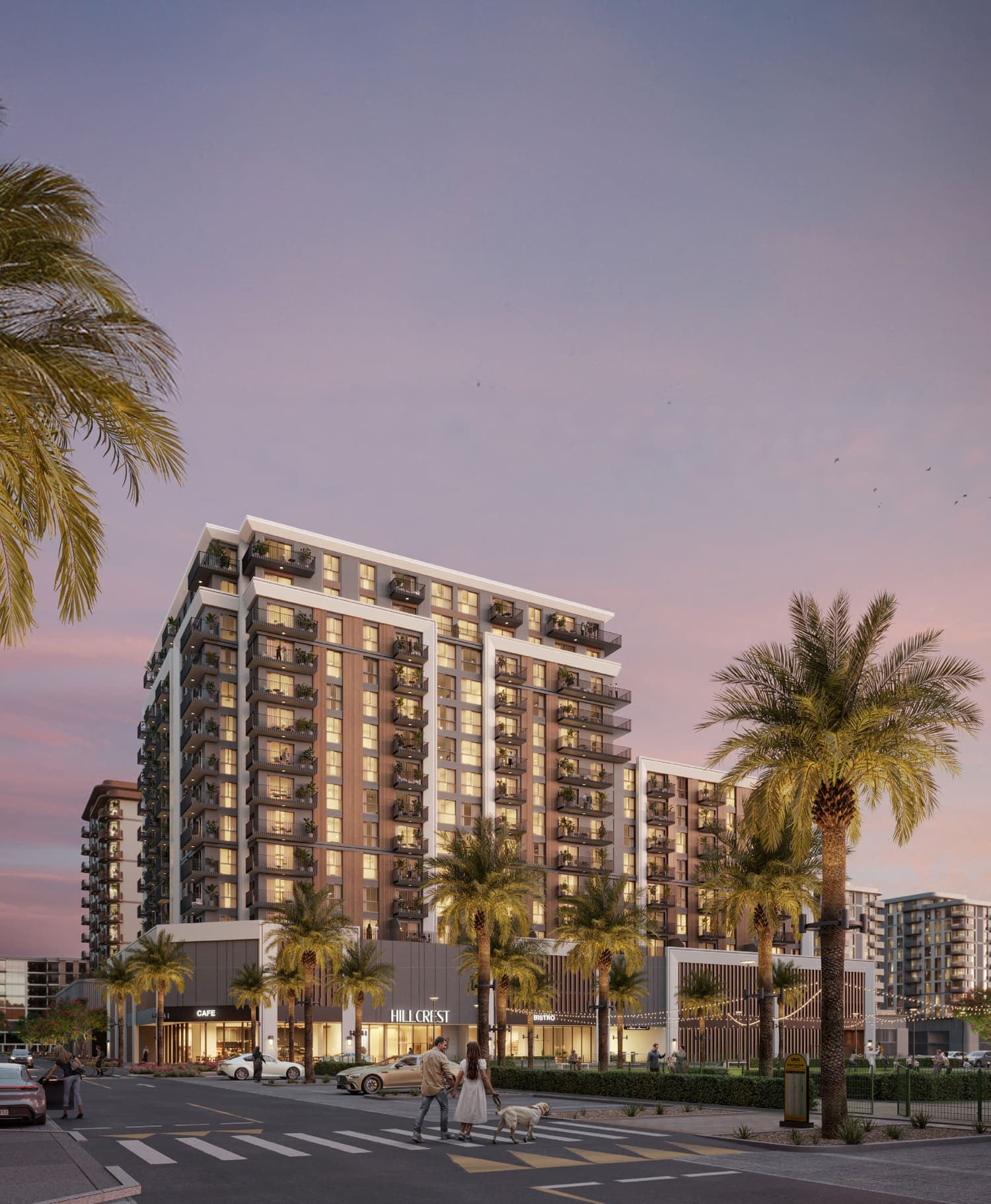 HillCrest by Nshama, Town Square. Render supplied by developer.