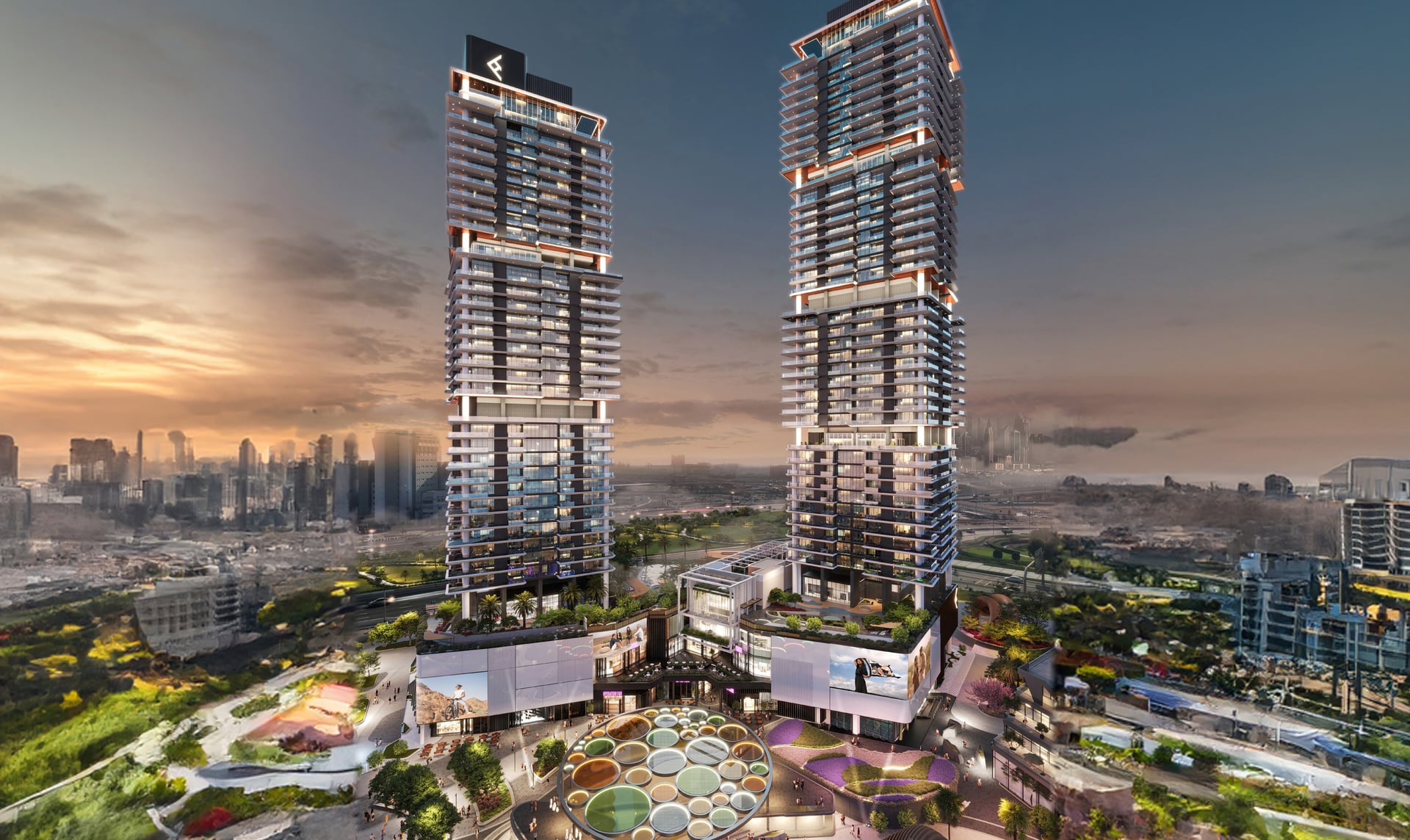 Mercer House by Ellington, JLT (Jumeirah Lake Towers). Render supplied by developer.