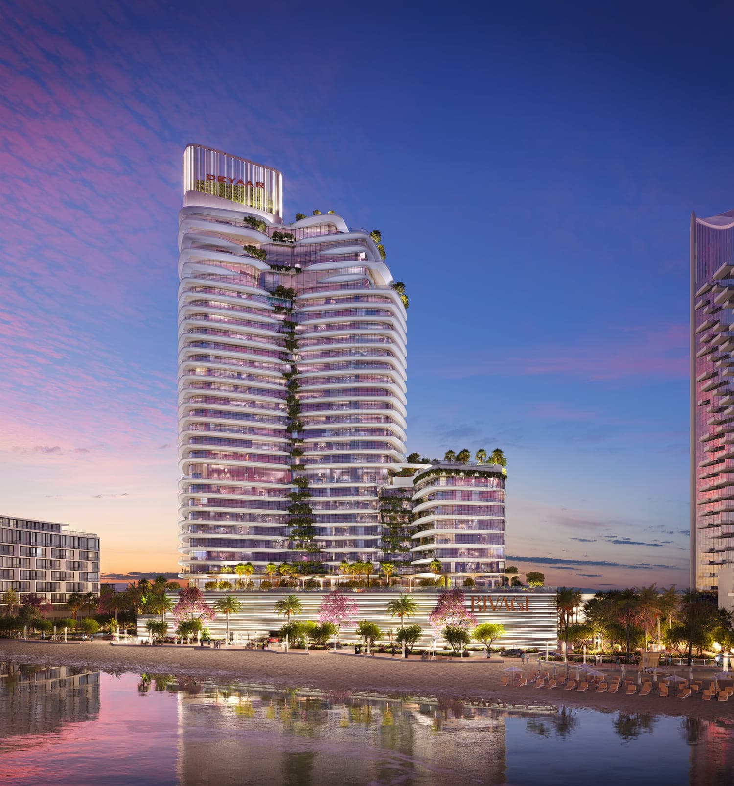 Rivage by Deyaar Development, Reem Island. Render supplied by developer.