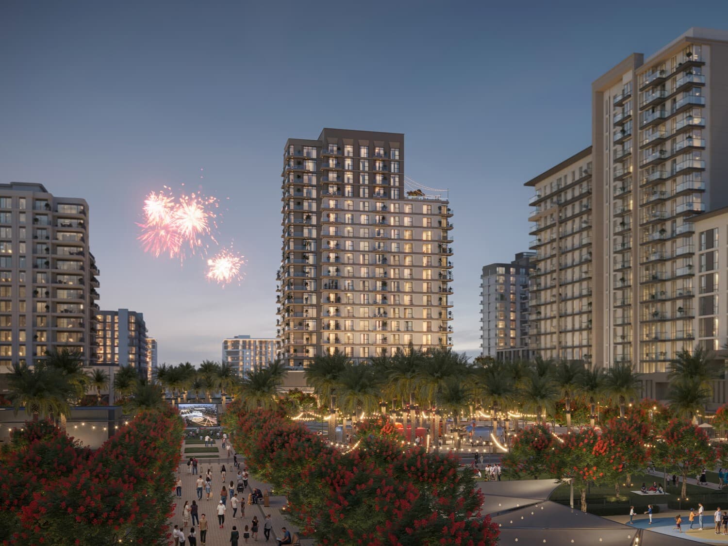 Alton by Nshama, Town Square. Render supplied by developer.