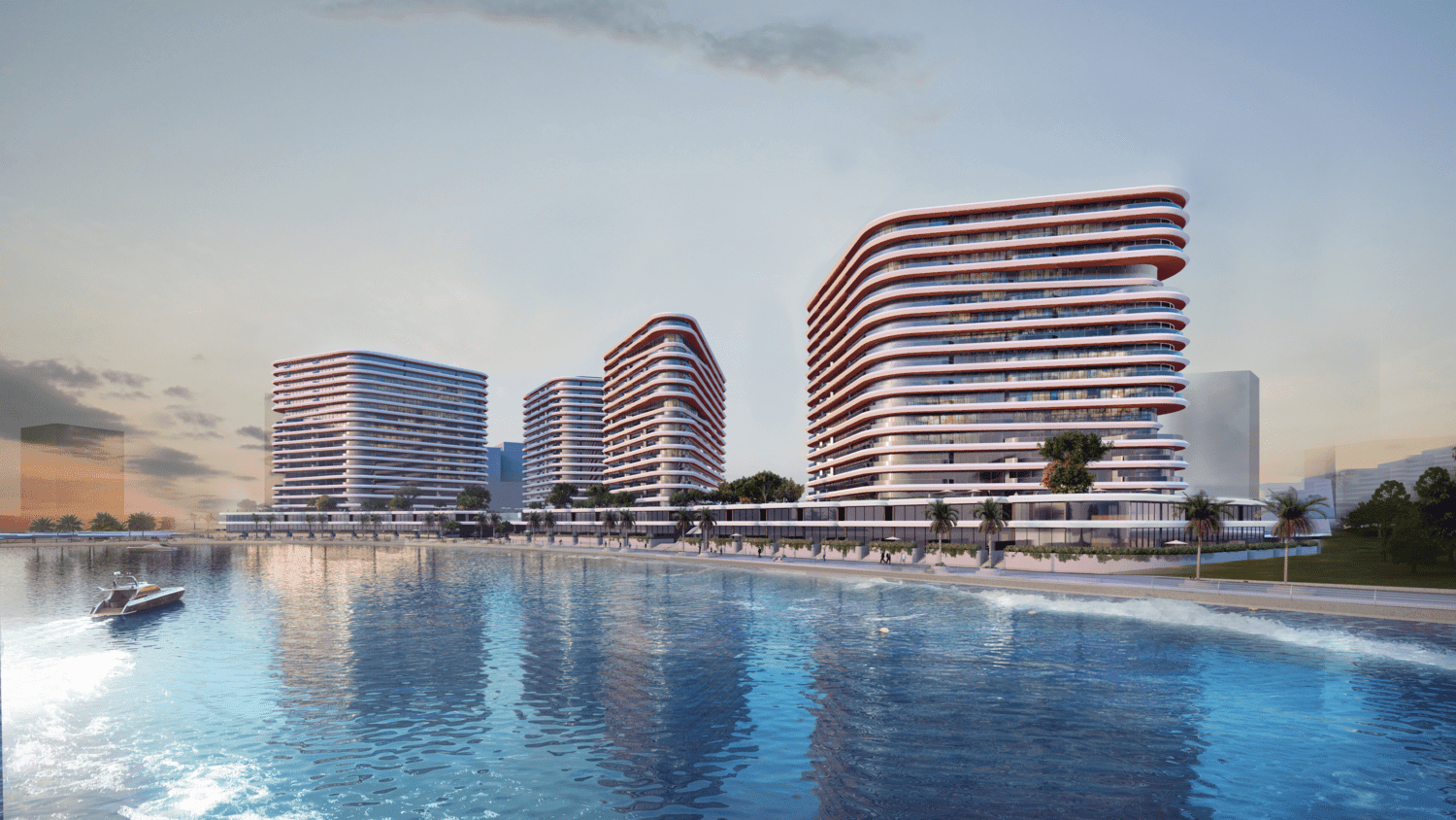 Sea La Vie by Nine Yards in Yas Island, render supplied by developer