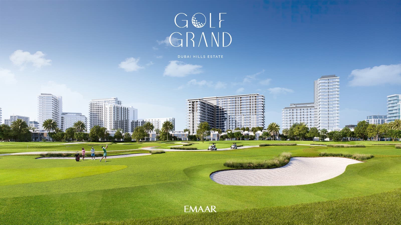 Golf Grand by Emaar, Dubai Hills. Render supplied by developer.