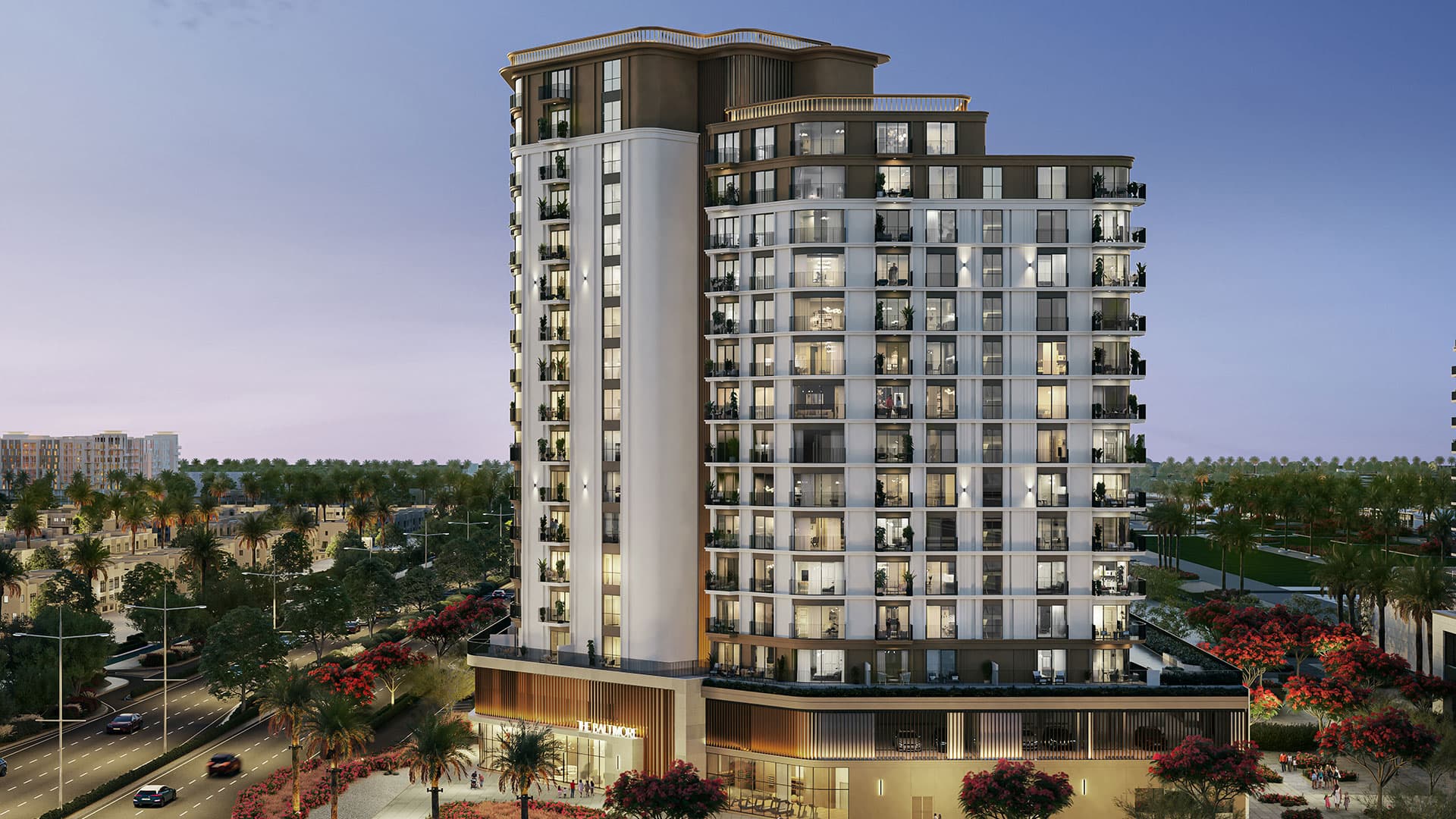 The Baltimore by Nshama, Town Square. Render supplied by developer.
