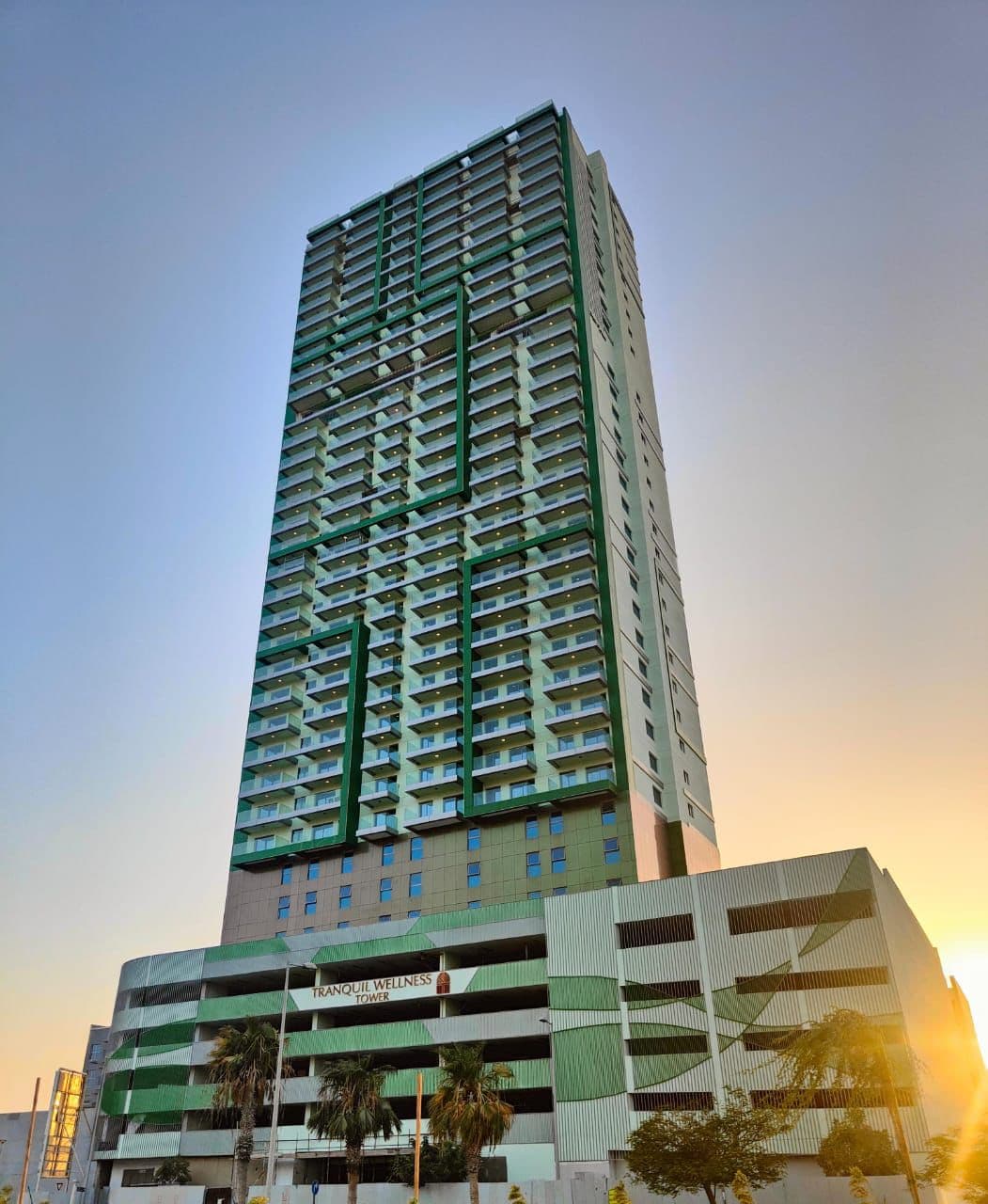 Tranquil Wellness Tower by Wellcube.life, JVT (Jumeirah Village Triangle). Render supplied by developer.