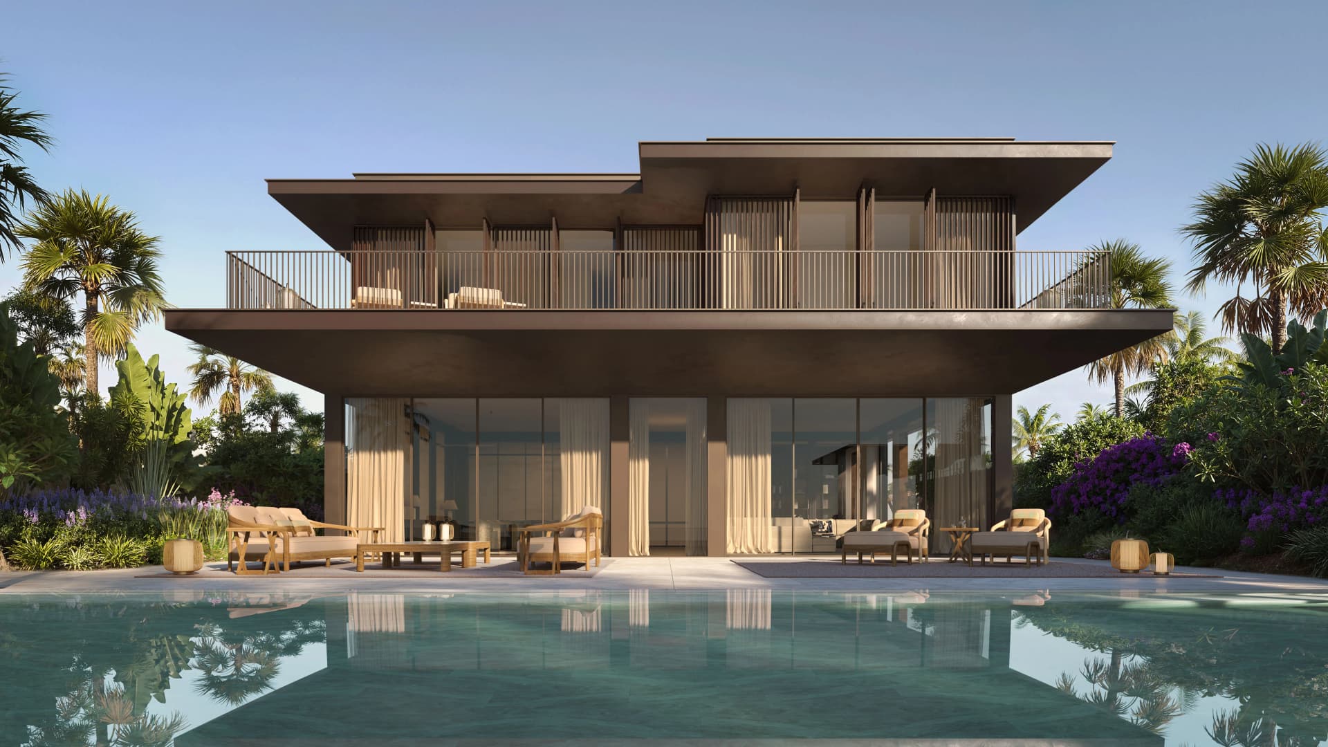 Armani Beach Residences by RAK by RAK Properties, Mina Al Arab. Render supplied by developer.
