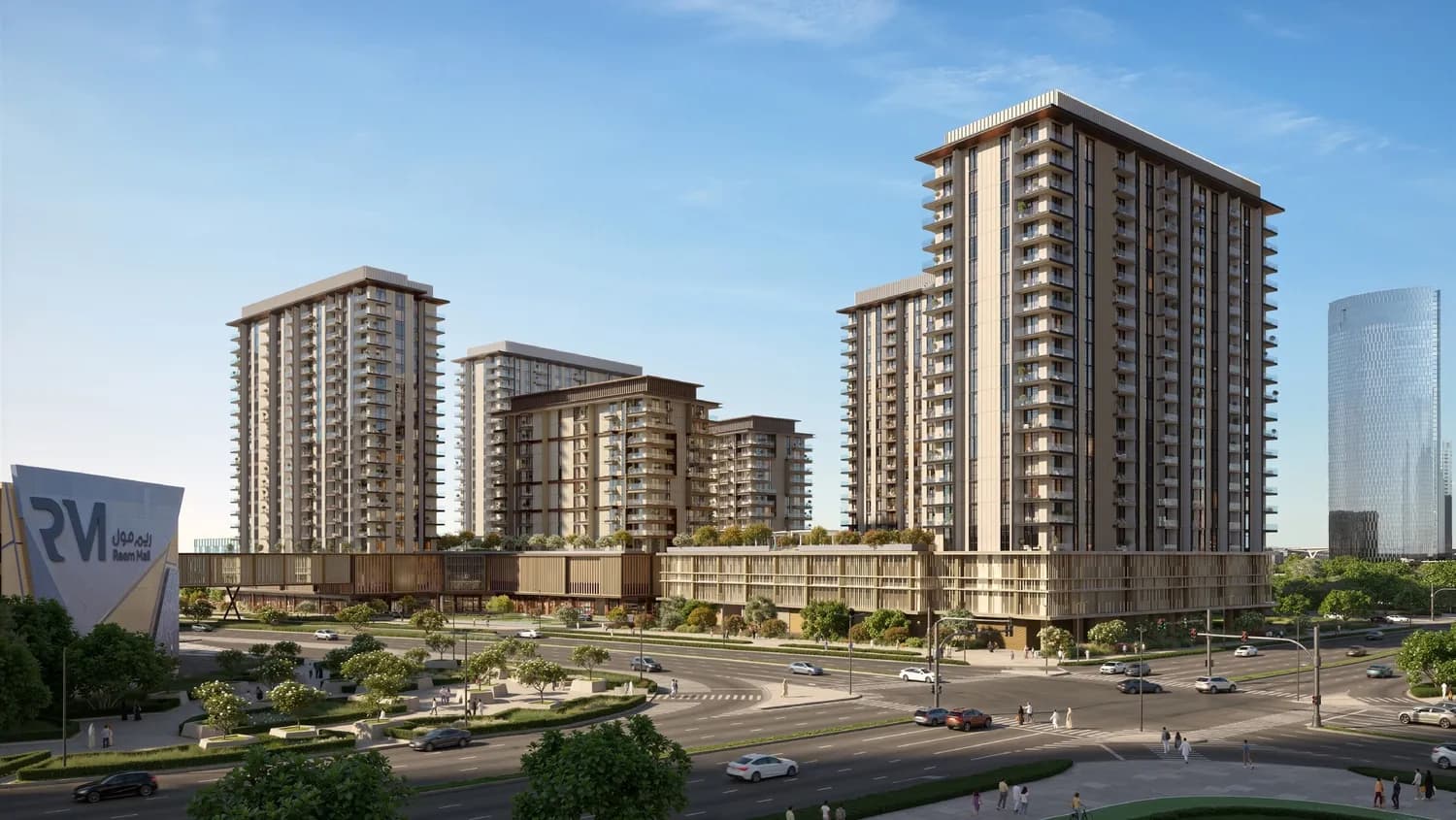 Tara Park by Modon, Reem Island. Render supplied by developer.