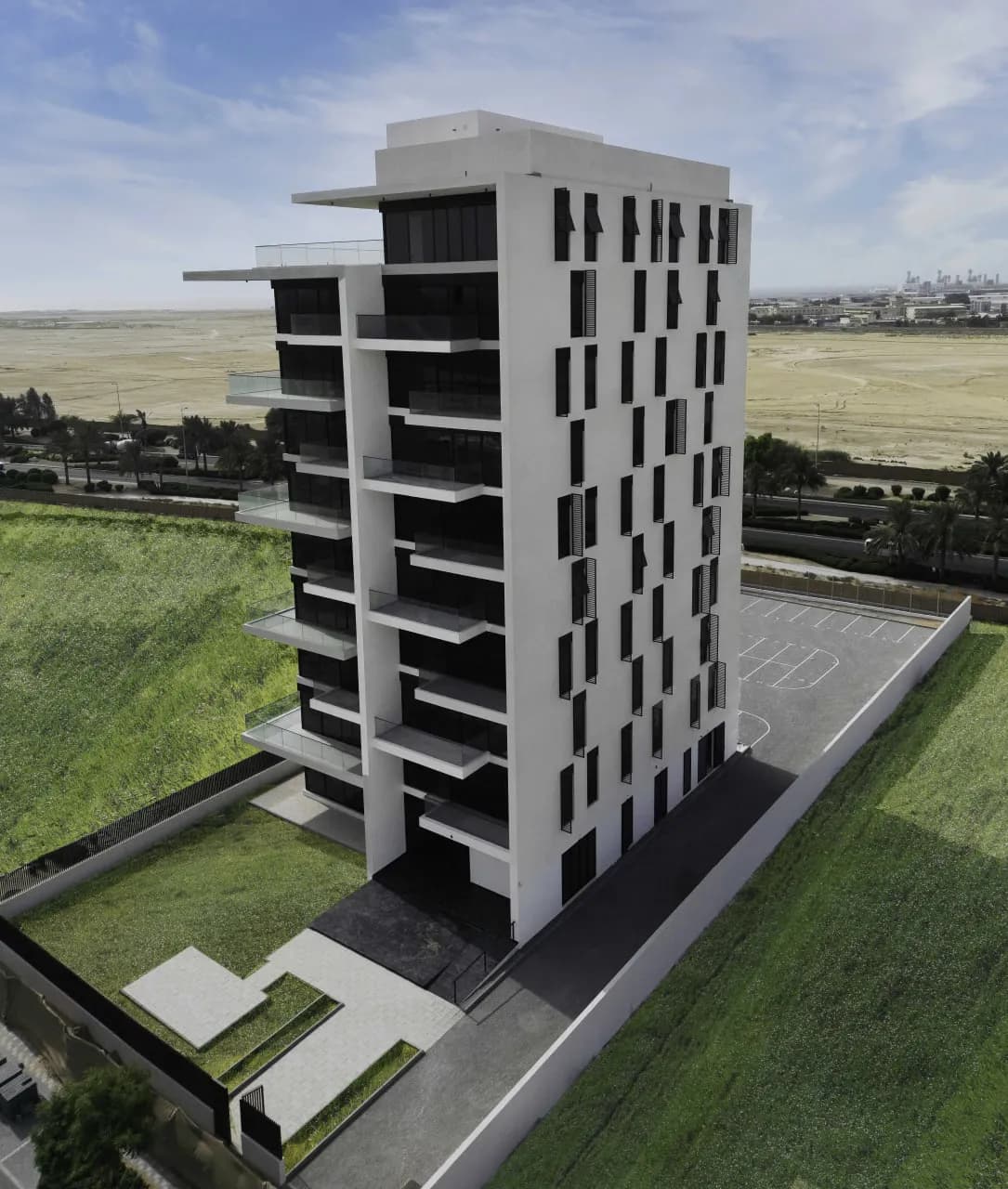 Glam Residence by GJ Properties, Al Zorah City. Render supplied by developer.