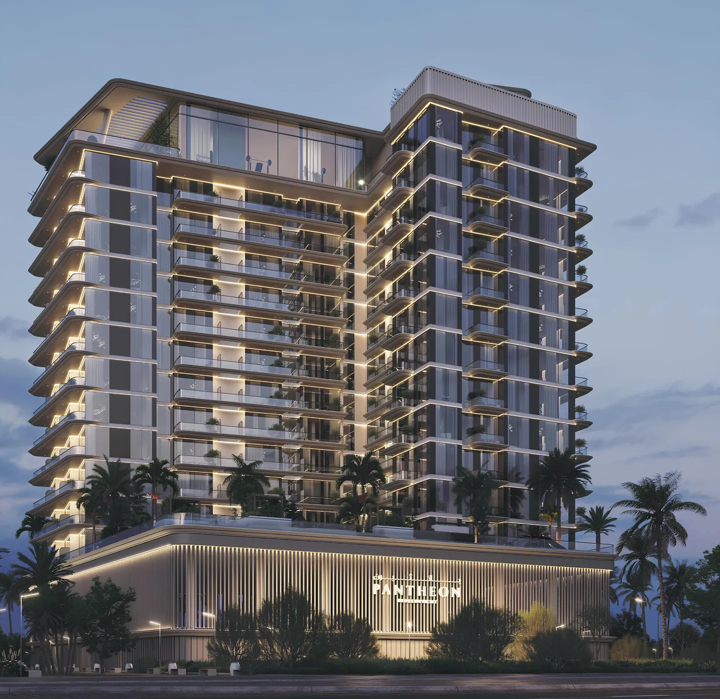 Omya Residences by Pantheon, Wasl Gate. Render supplied by developer.