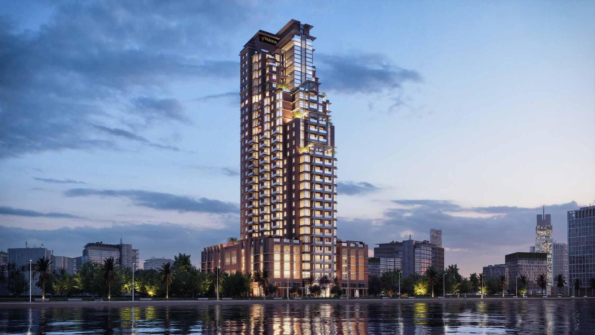 Riva Residence by Vakson First Property Development, Maritime City. Render supplied by developer.