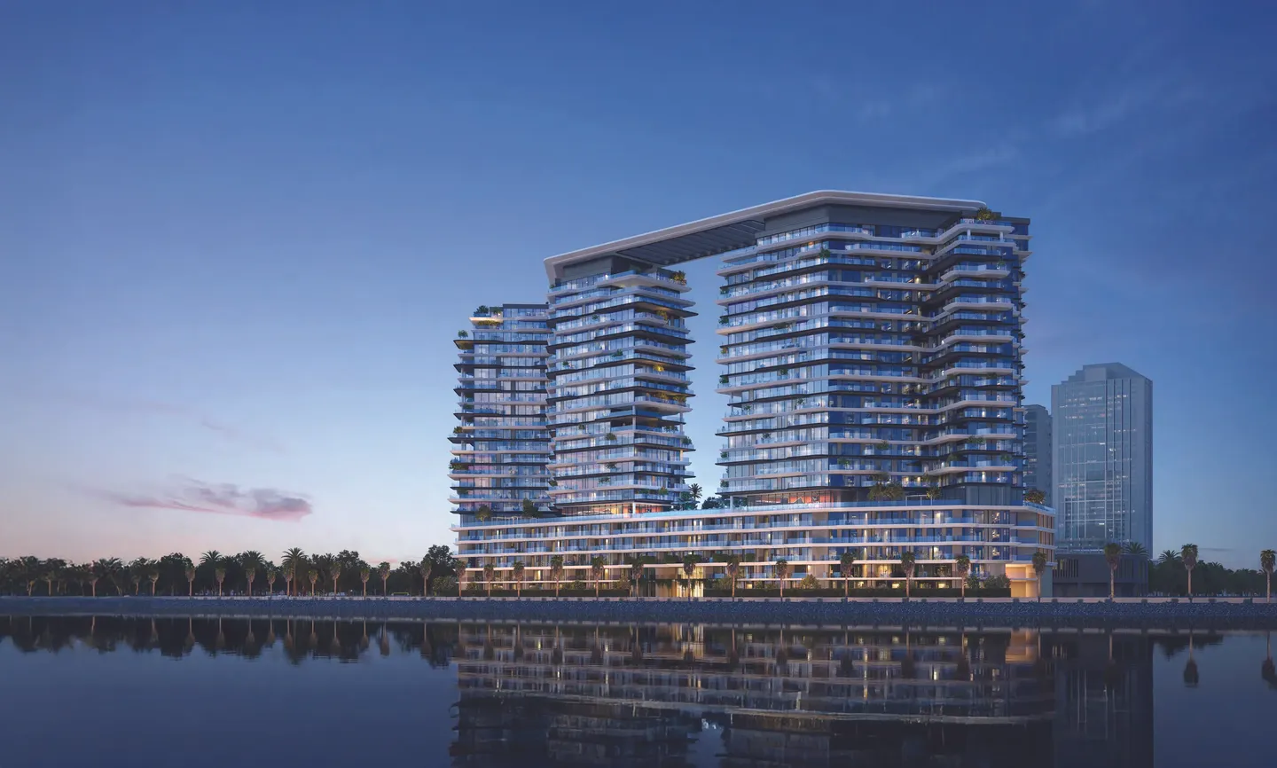 Seamont Autograph Collection Residences by Royal Group, Al Reem Island. Render supplied by developer.
