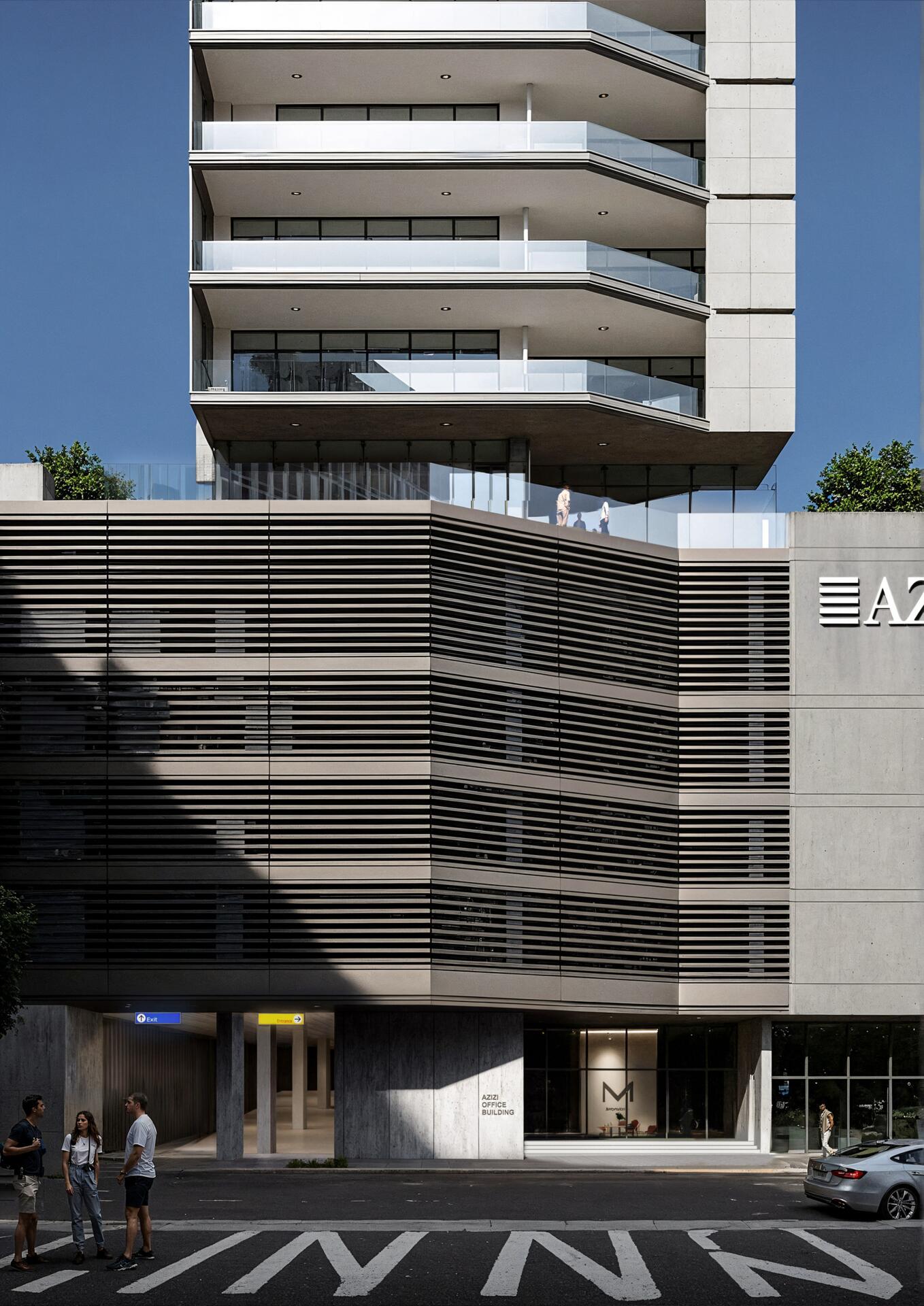 Azizi Tower 1 by Azizi in Al Jaddaf, render supplied by developer