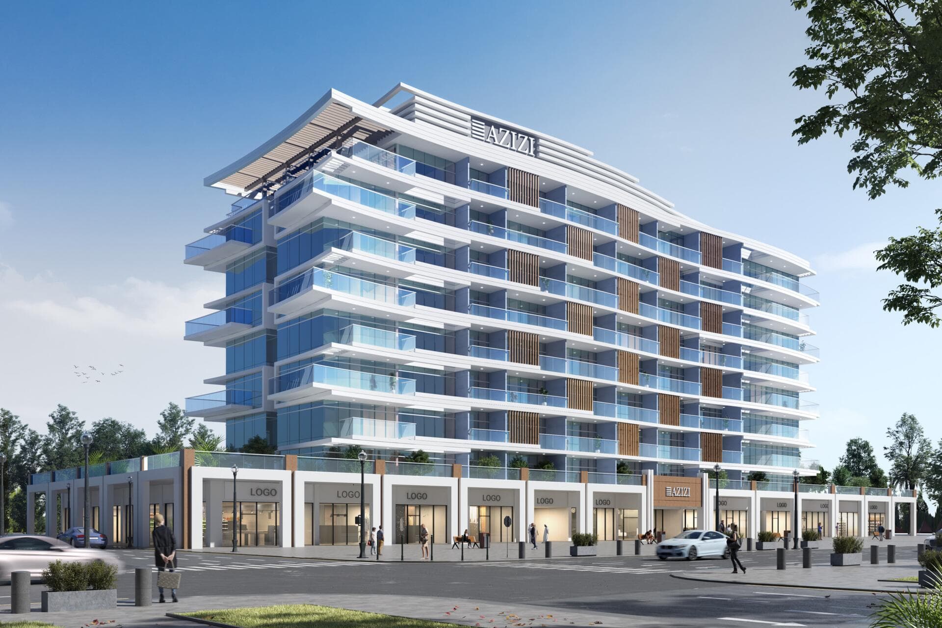 Riviera 66 by Azizi, Meydan. Render supplied by developer.