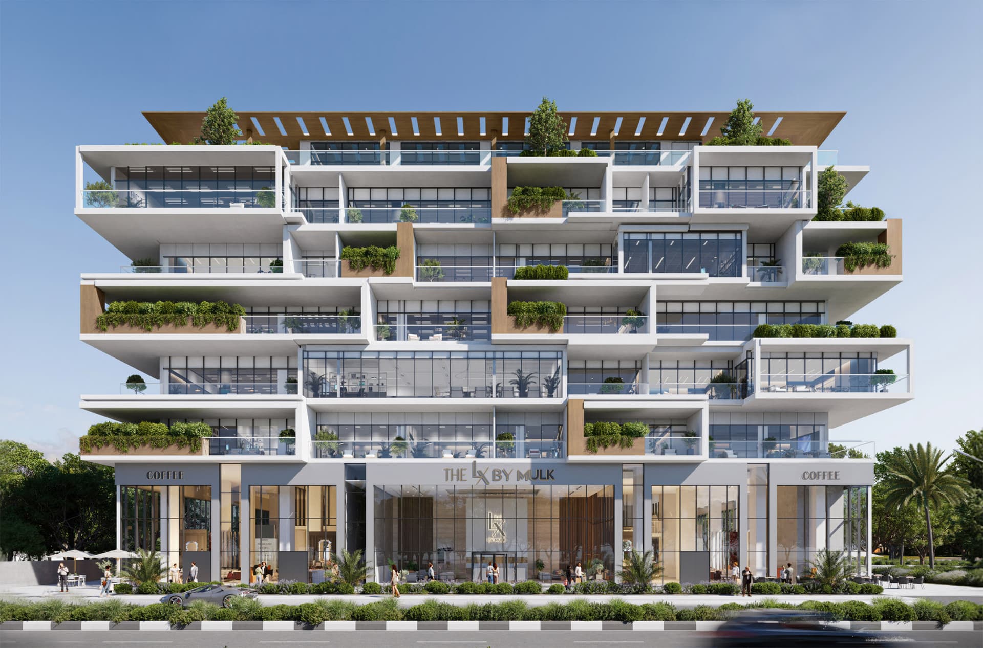 The LX By Mulk by Mulk Properties, Arjan. Render supplied by developer.