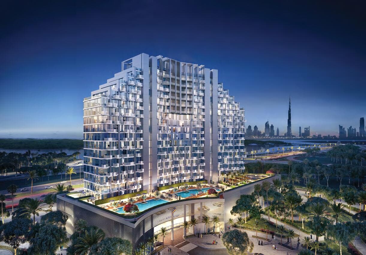 Fawad by Azizi, Al Jaddaf. Render supplied by developer.