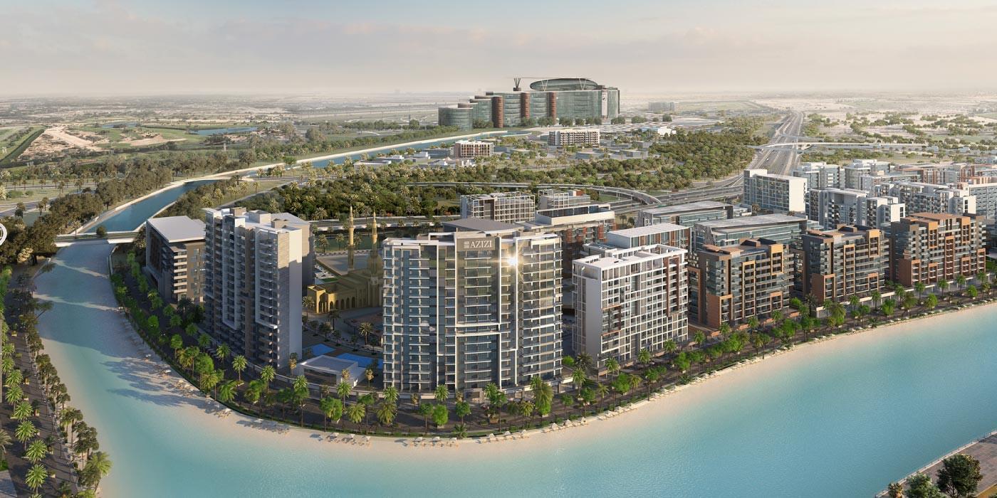 Riviera 24 by Azizi, Meydan one. Render supplied by developer.