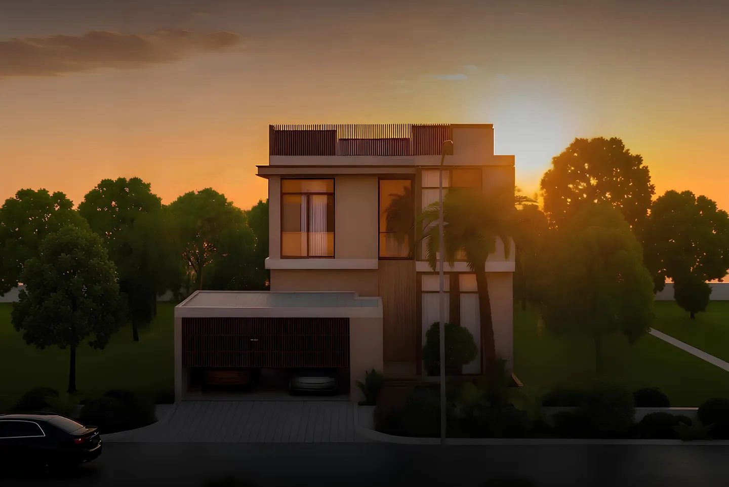 Raiha Stand Alone Villa in Waada by BT Properties, Dubai South. Render supplied by developer.