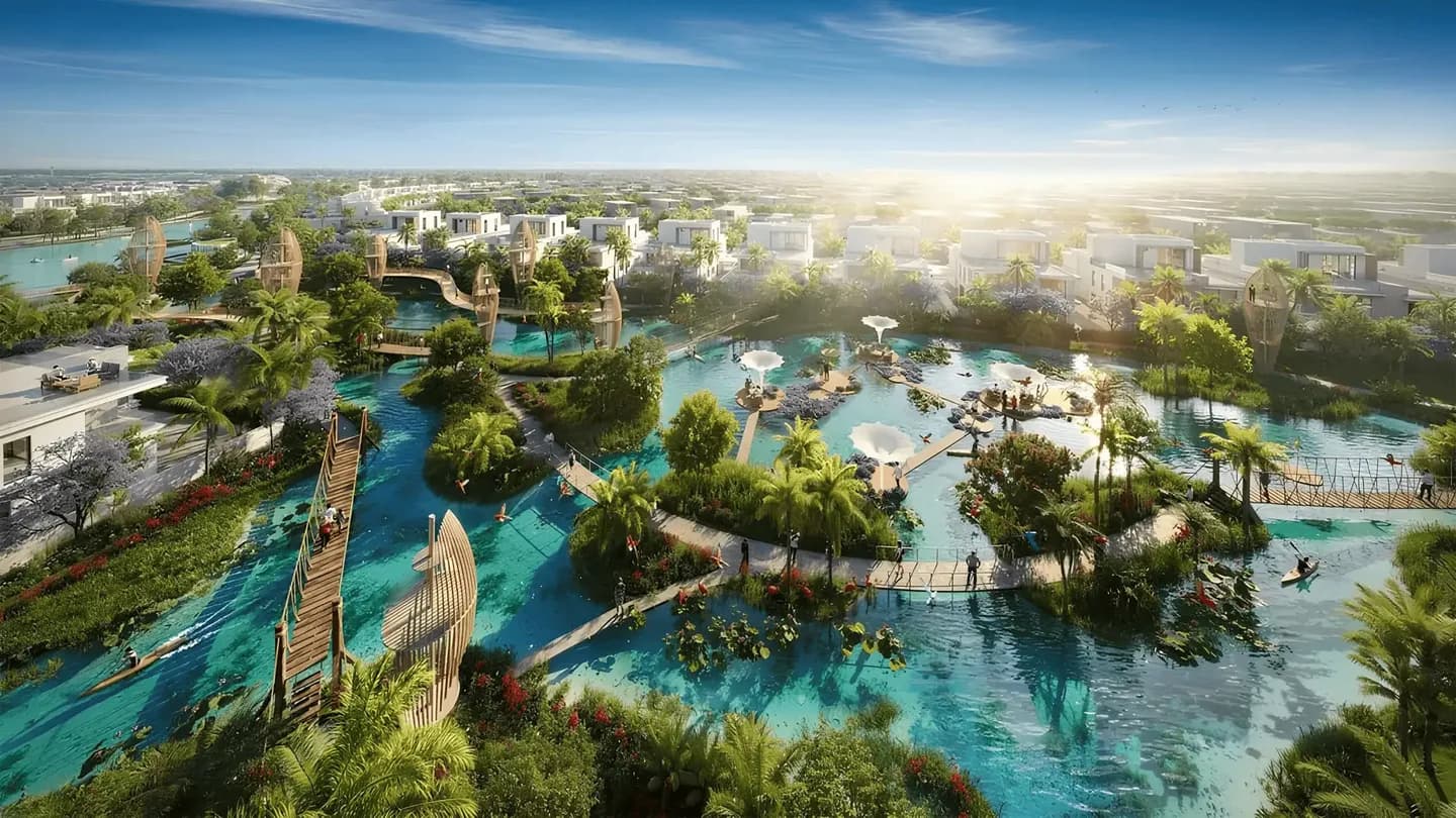 Damac Islands 2 - Antigua by Damac, Damac Islands 2. Render supplied by developer.