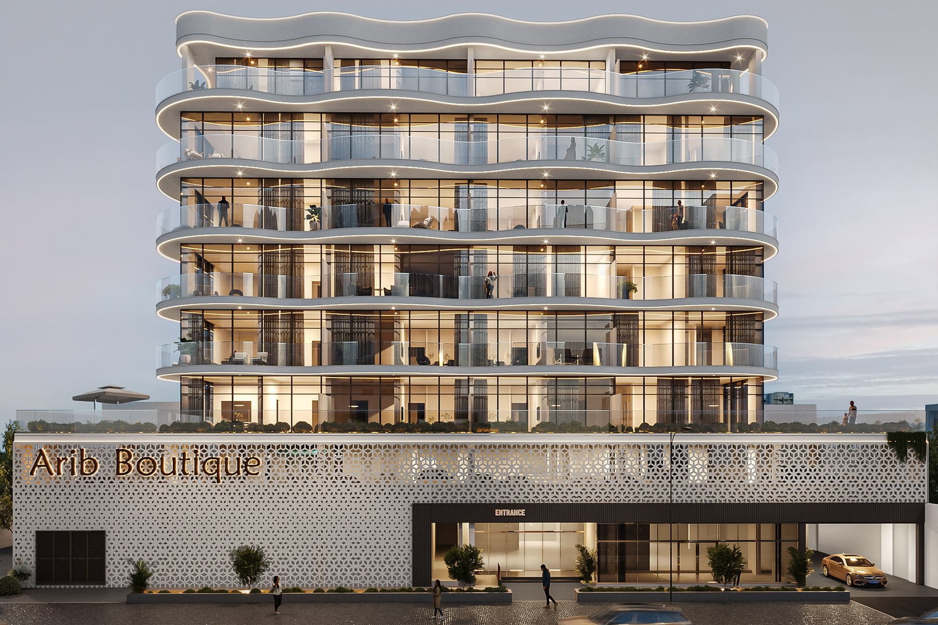 Arib Boutique by ARIB Developments in Wadi al safa 5, render supplied by developer
