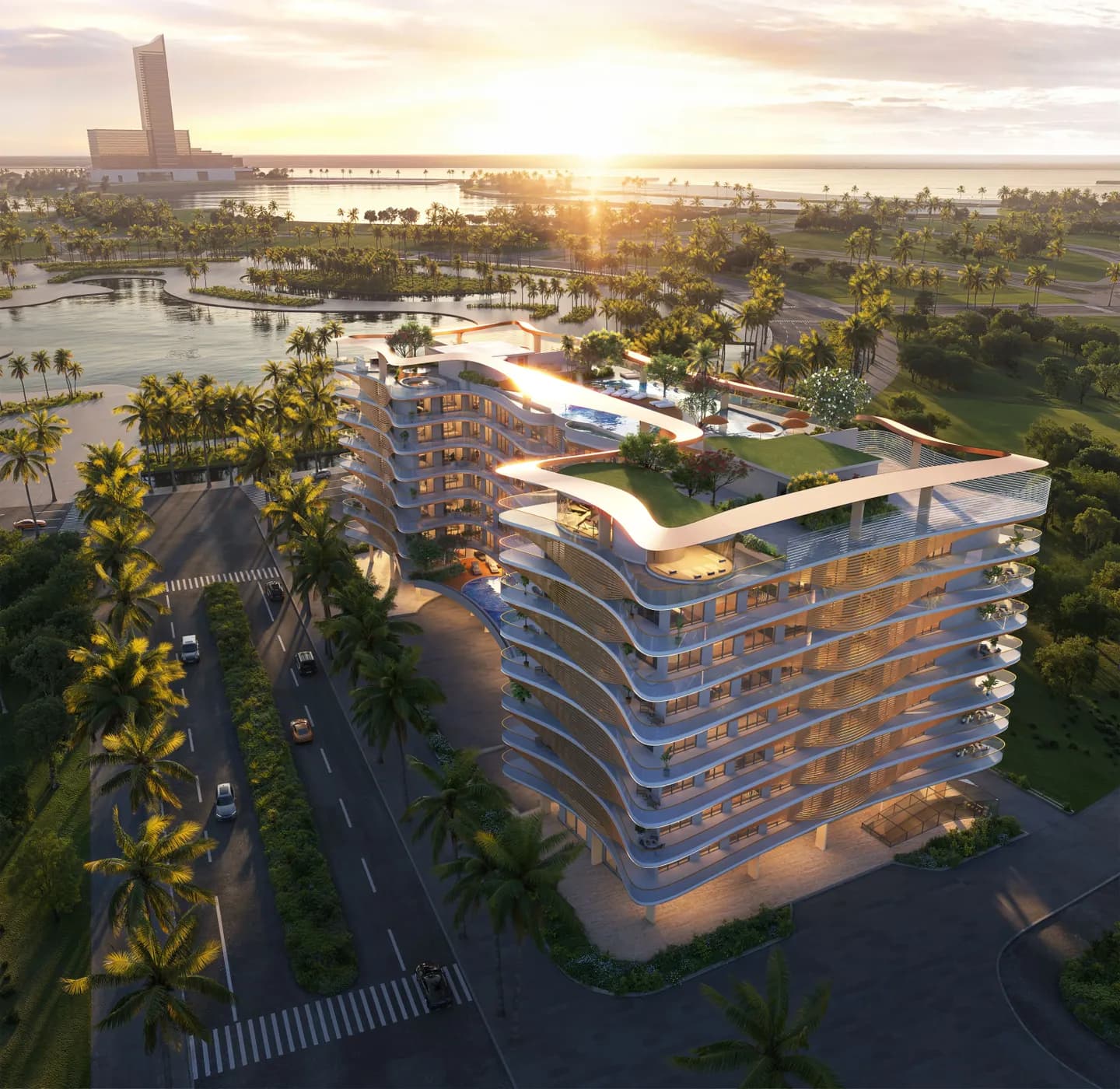 Jacob & Co Residences by Mantra by Mantra Properties, Al Marjan Island. Render supplied by developer.