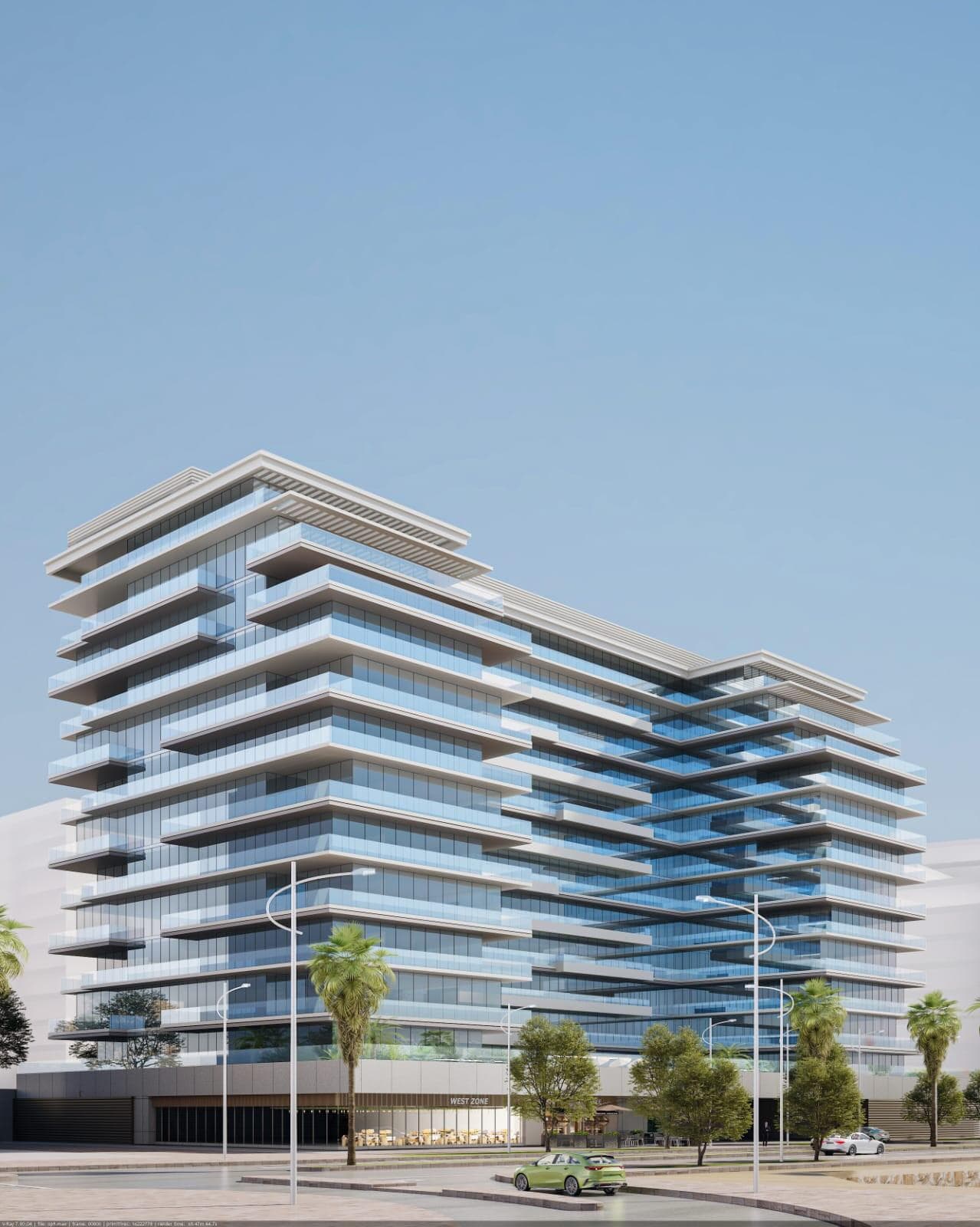 Pearl Beach View by Advanced Properties, Al Raha Beach. Render supplied by developer.