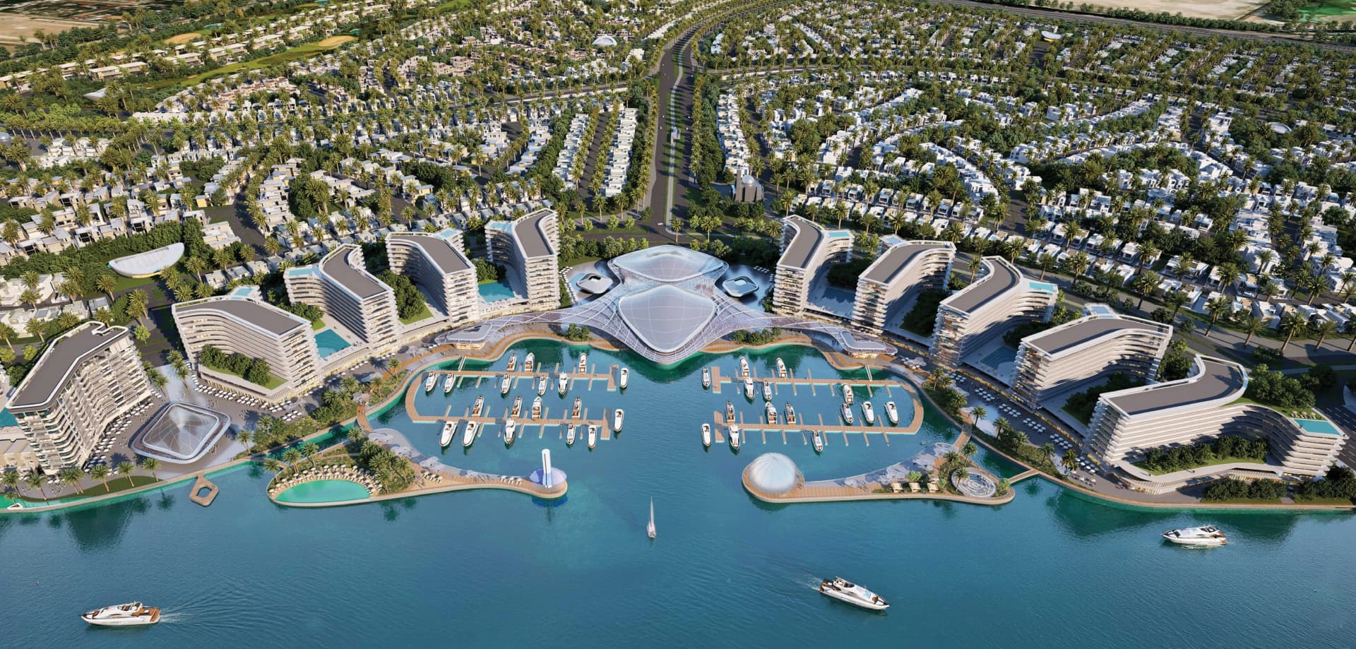 Sobha City by Sobha, Al Bahyah. Render supplied by developer.