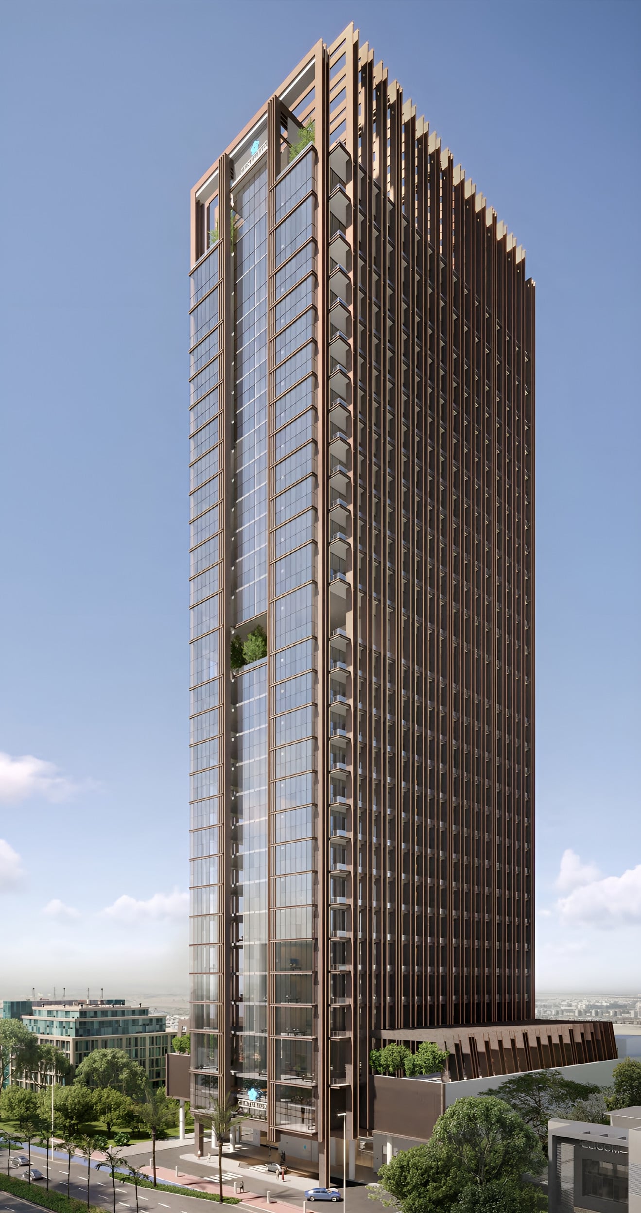 Burj Capital by Centurion, Business Bay. Render supplied by developer.