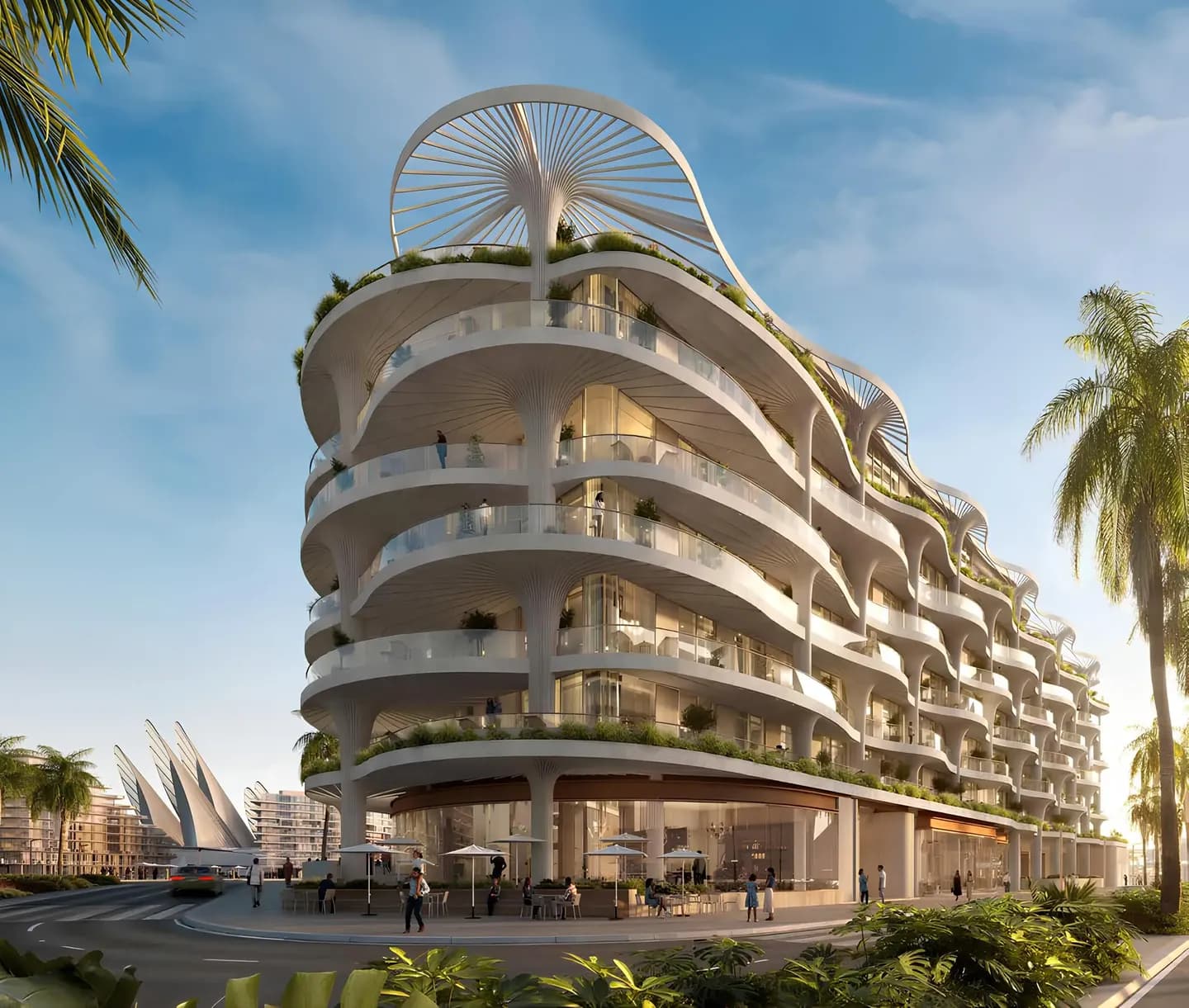 Mamsha Palm by Aldar, Al Saadiyat island. Render supplied by developer.