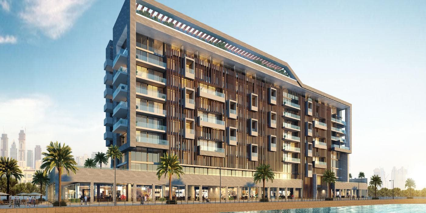 Riviera 3 by Azizi, Al Merkadh. Render supplied by developer.