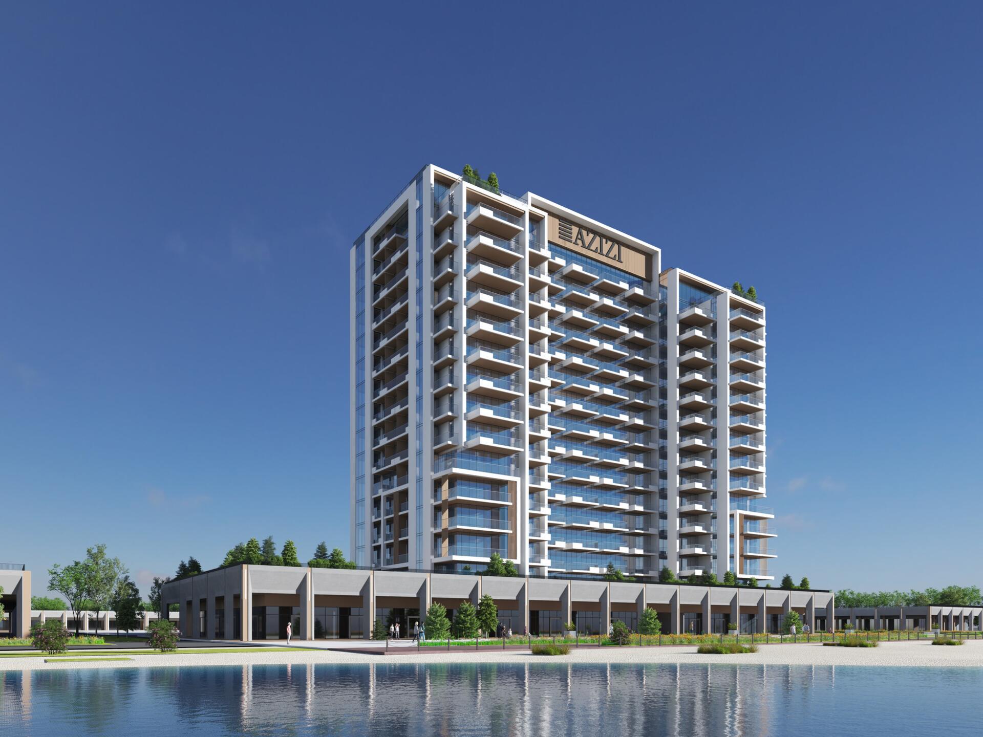 Riviera 49 by Azizi, Meydan. Render supplied by developer.
