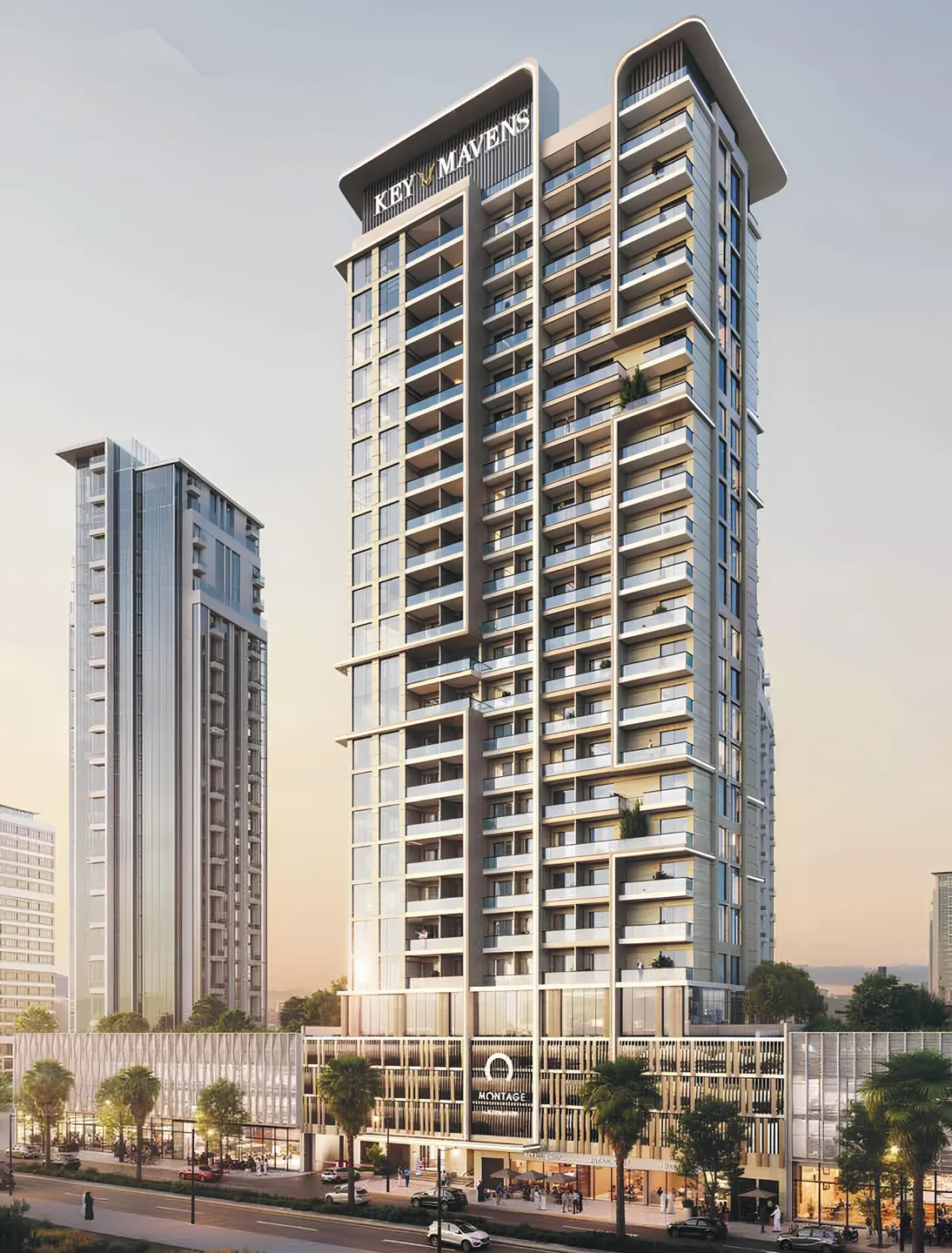 Montage by KeyMavens in Al Jaddaf Waterfront, render supplied by developer