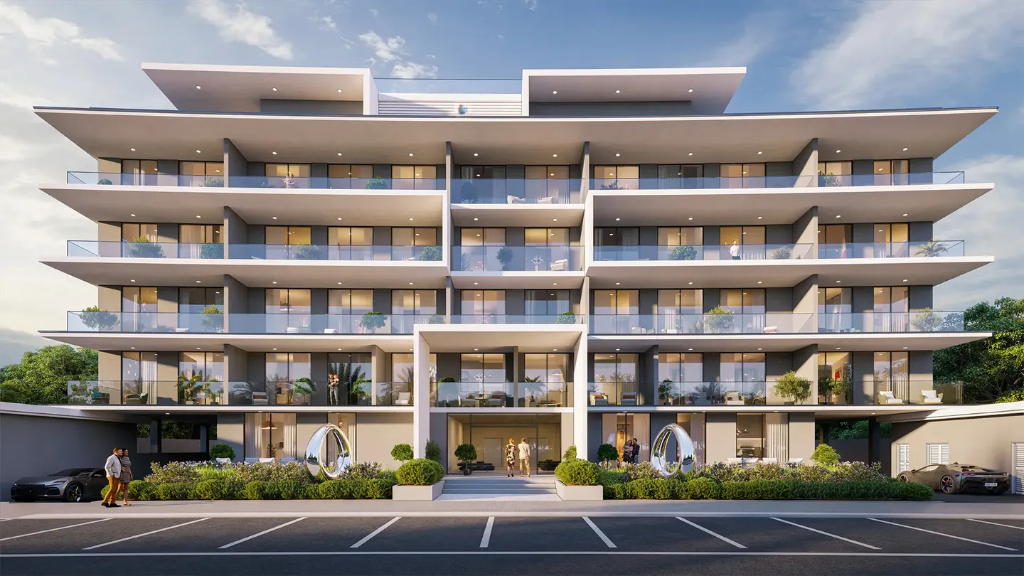 Lincoln Star Residence 2 by Lincoln Star Real Estate Development, Dubai South. Render supplied by developer.