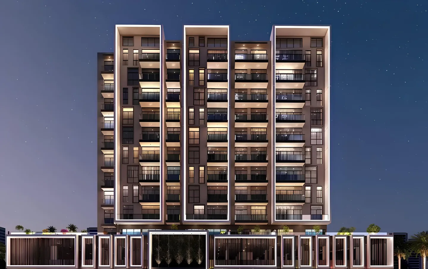 Tulip Oasis 11 by Madar Developments, Majan. Render supplied by developer.