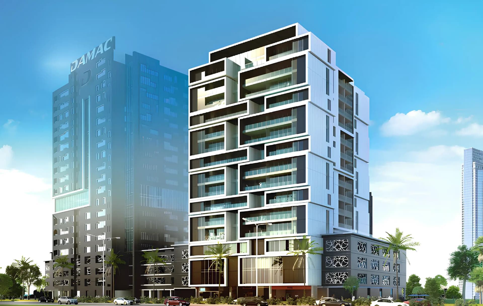 DAMAC Capital Bay by Damac, Business Bay. Render supplied by developer.