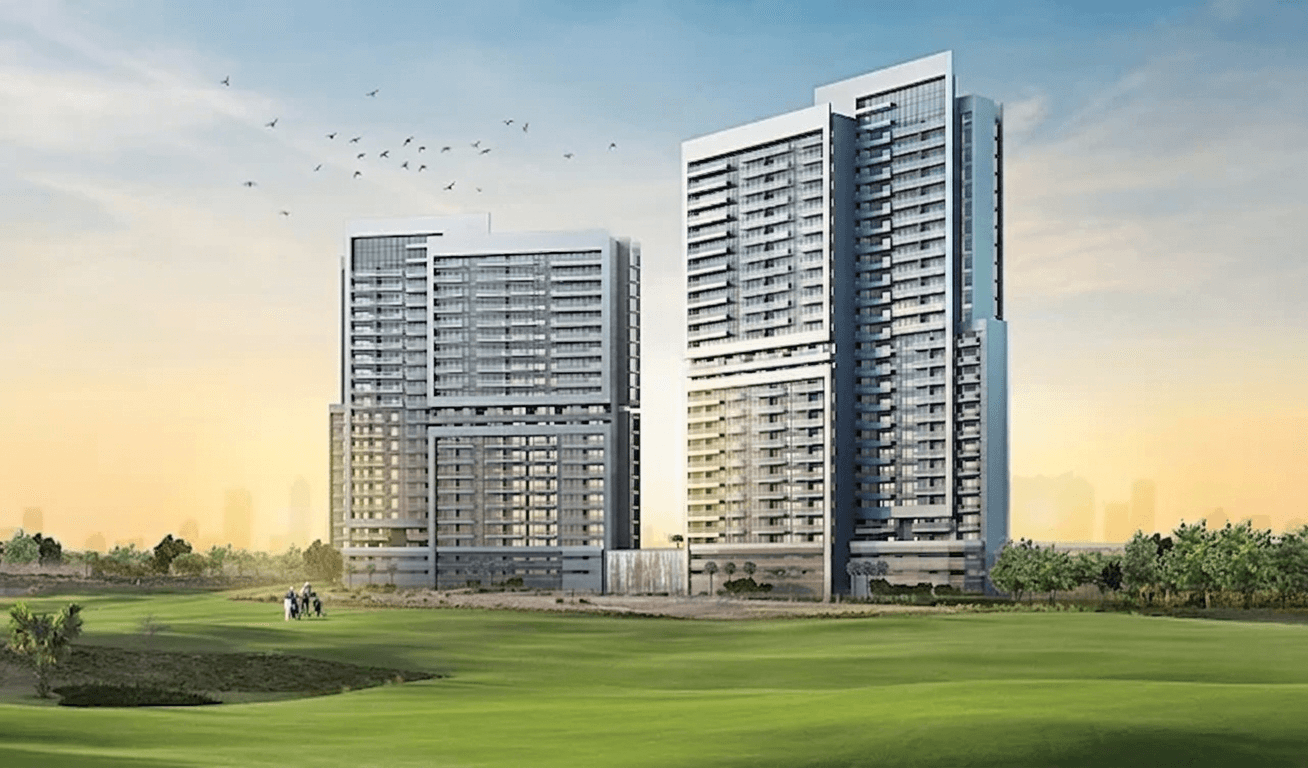 DAMAC Golf Vita in Damac Hills, render supplied by developer