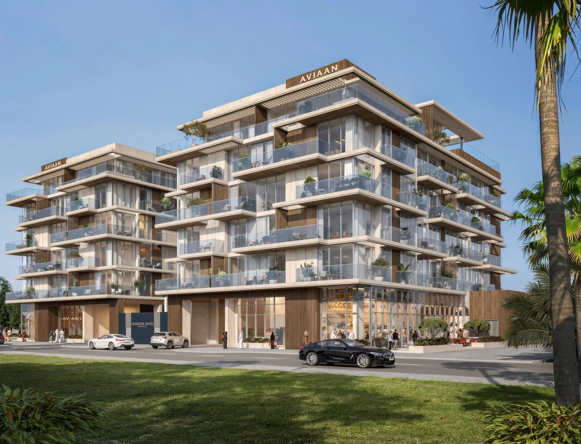 Arthouse Residences by Aviaan by Cledor, Meydan (Nad Al Sheba 1). Render supplied by developer.