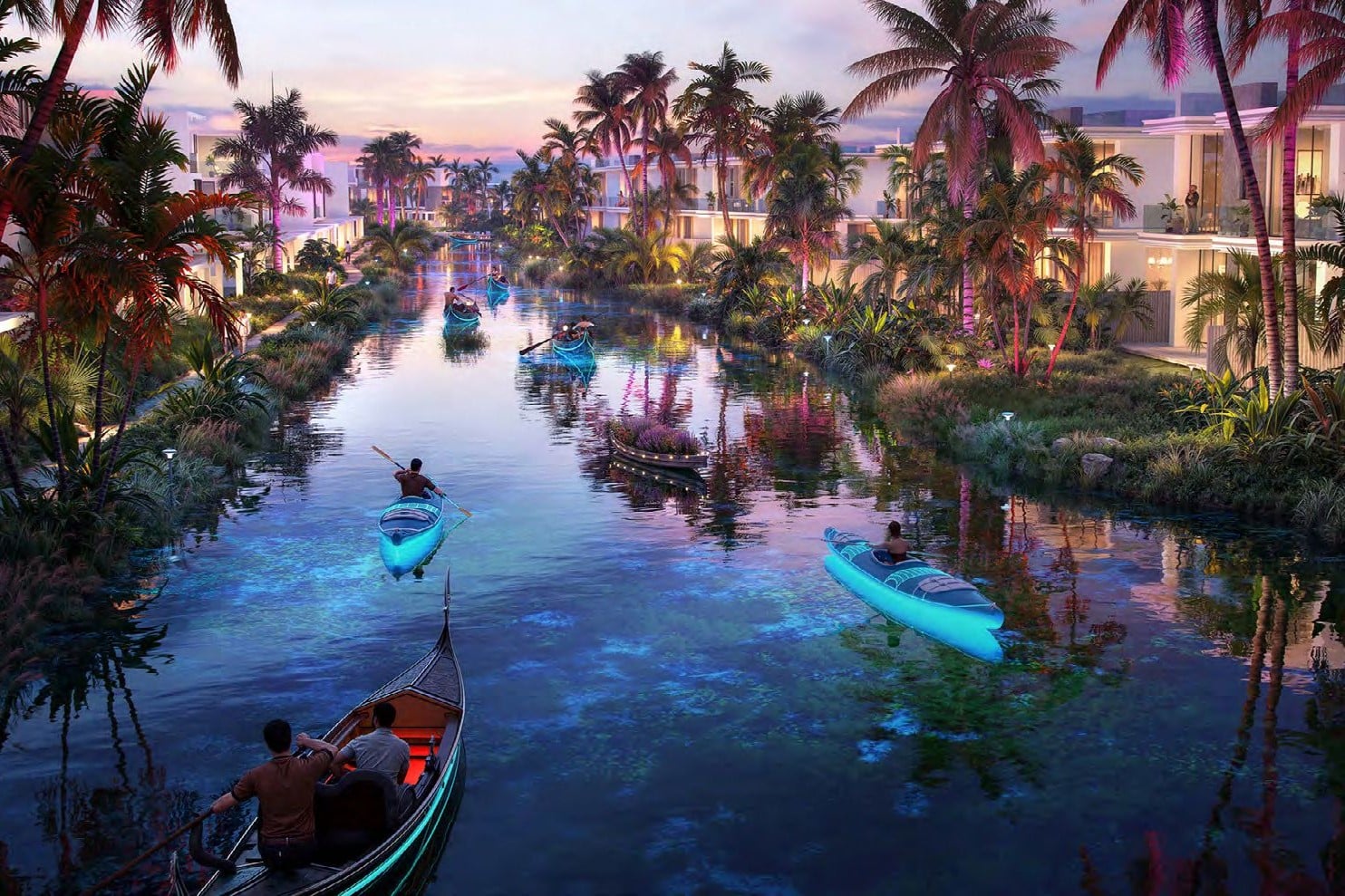 Damac Islands - Bali 2 by Damac in Damac Islands, render supplied by developer