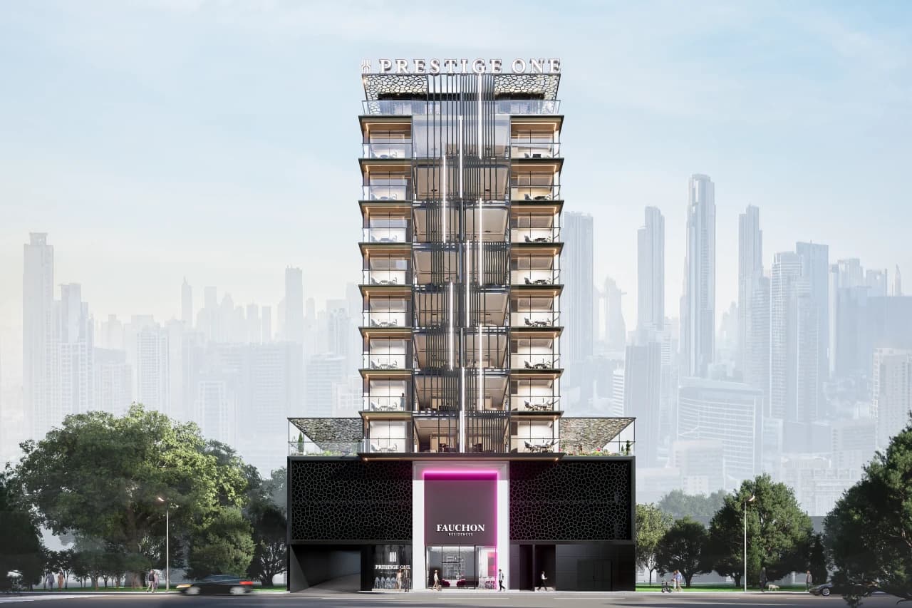 Fauchon Residences by Prestige One, Jumeirah Garden City. Render supplied by developer.