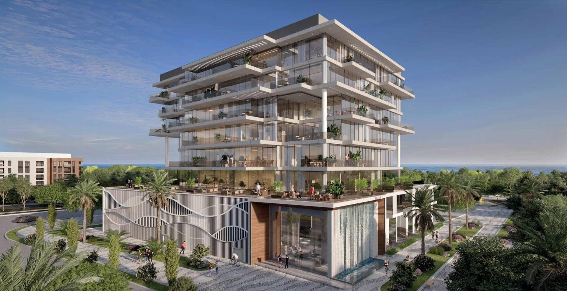 Vayla Residences by Blue Square Development, Dubai Islands. Render supplied by developer.