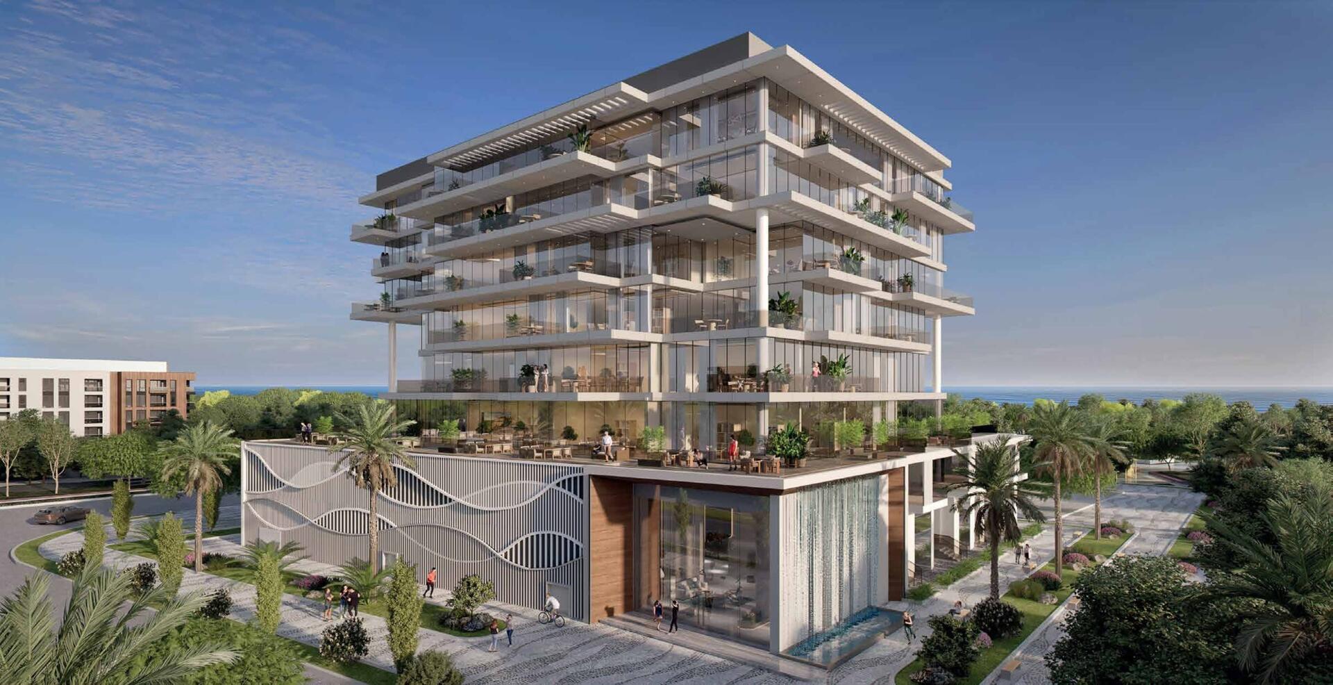 Vayla Residences by Blue Square Development, Dubai Islands. Render supplied by developer.