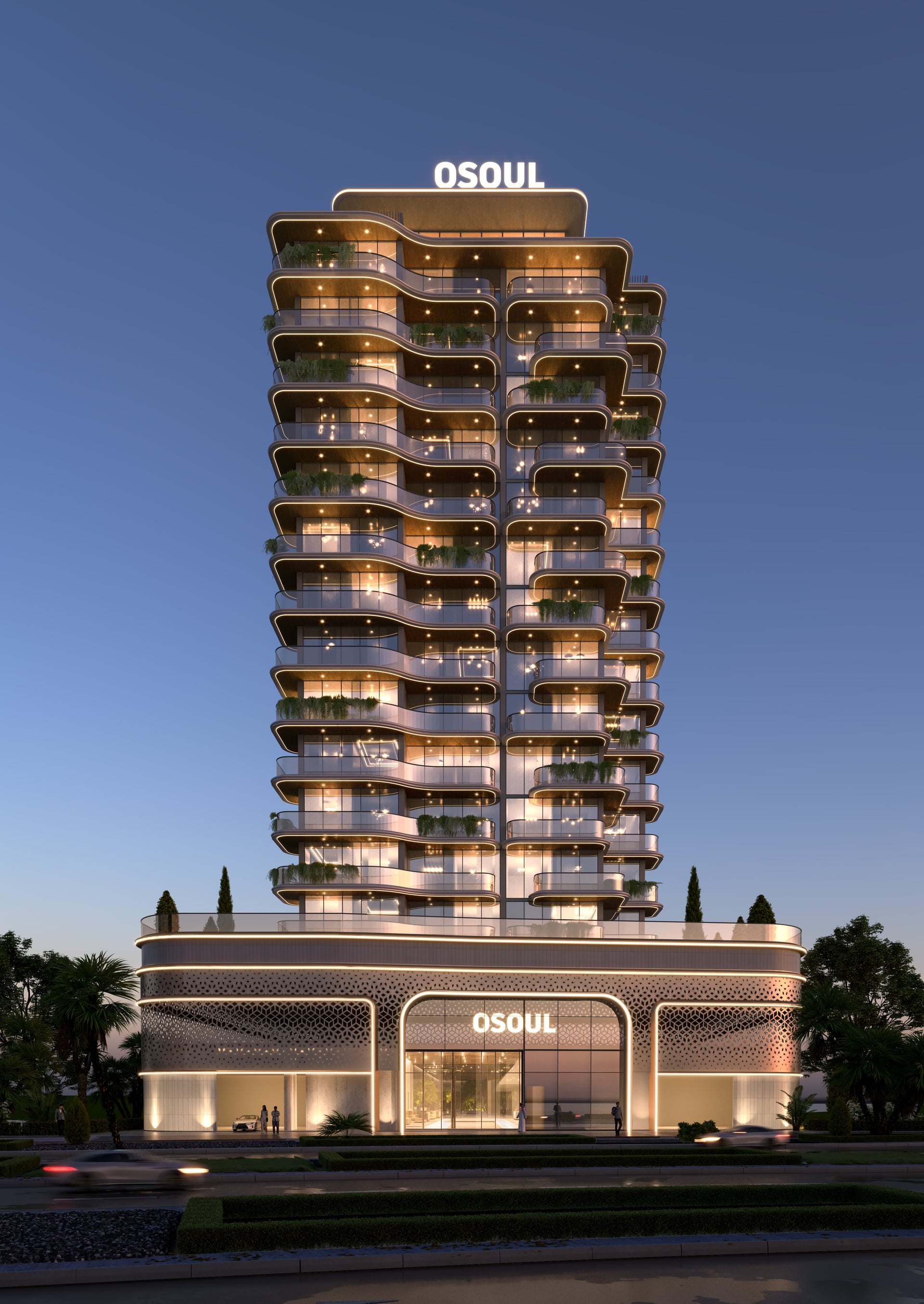 Osoul Upcoming Launch 1, Dubailand Residence Complex. Render supplied by developer.