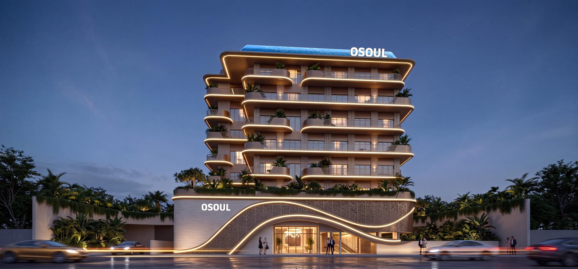 Osoul Upcoming Launch, Dubai South. Render supplied by developer.