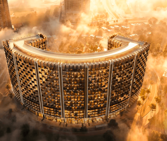 Binghatti Wraith by Binghatti, Al Jaddaf. Render supplied by developer.